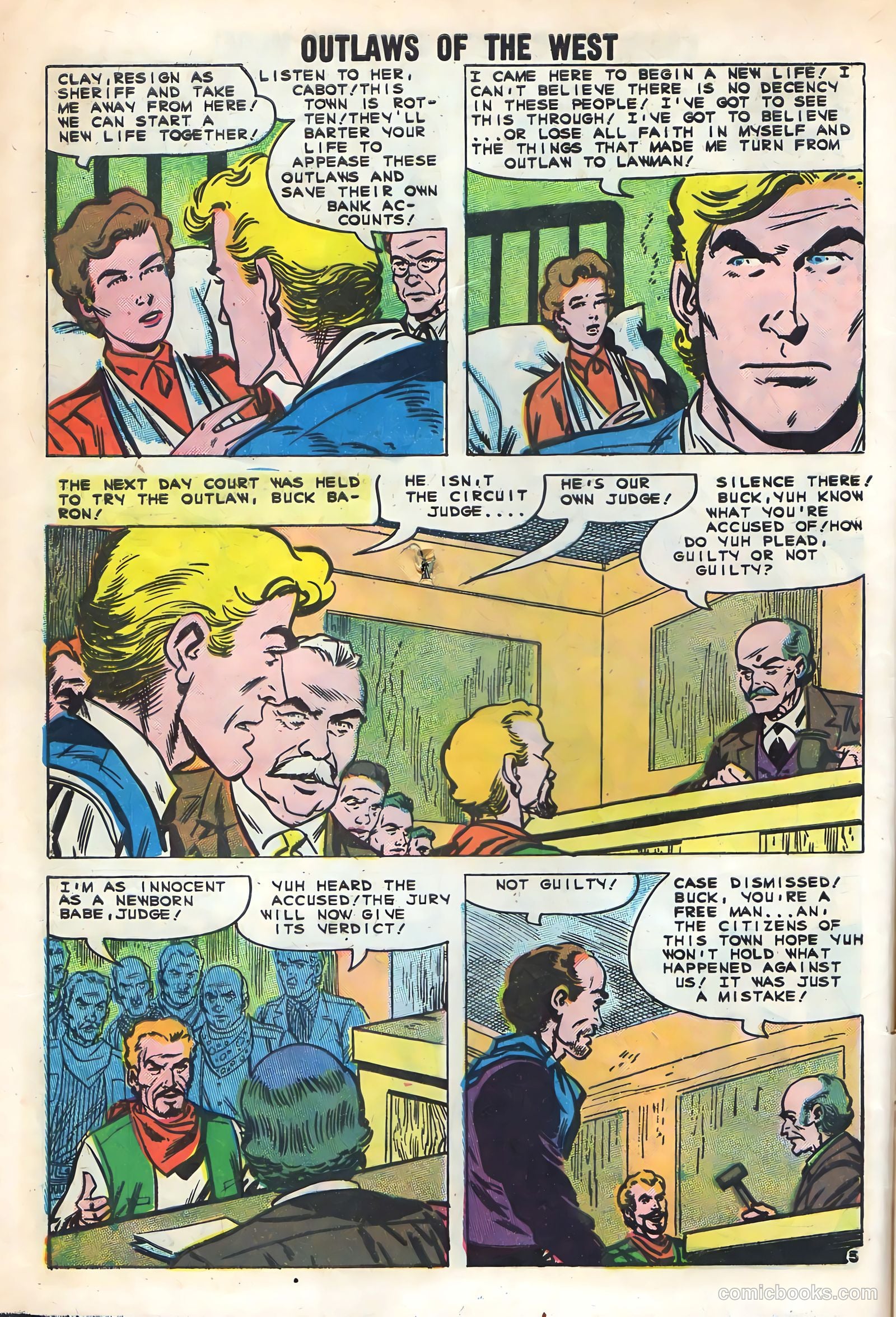 Outlaws of the West #30 — page 8 of 36
