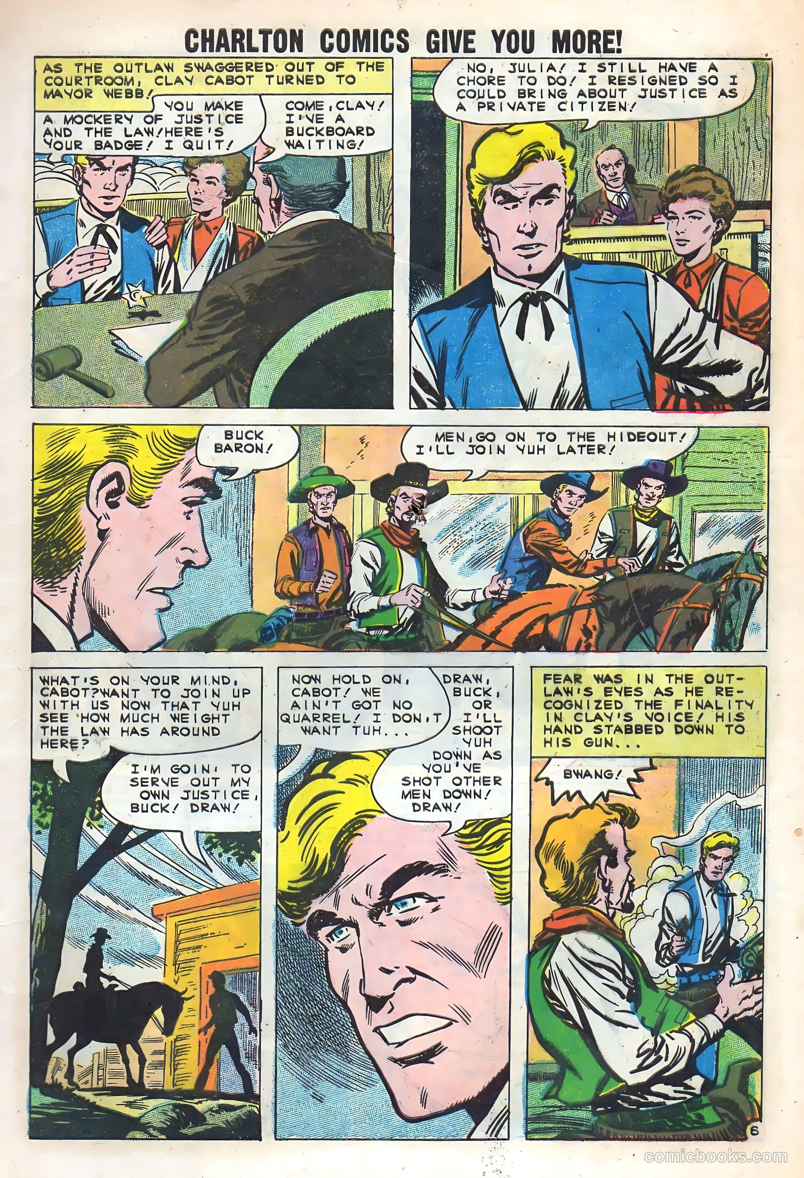 Outlaws of the West #30 — page 9 of 36