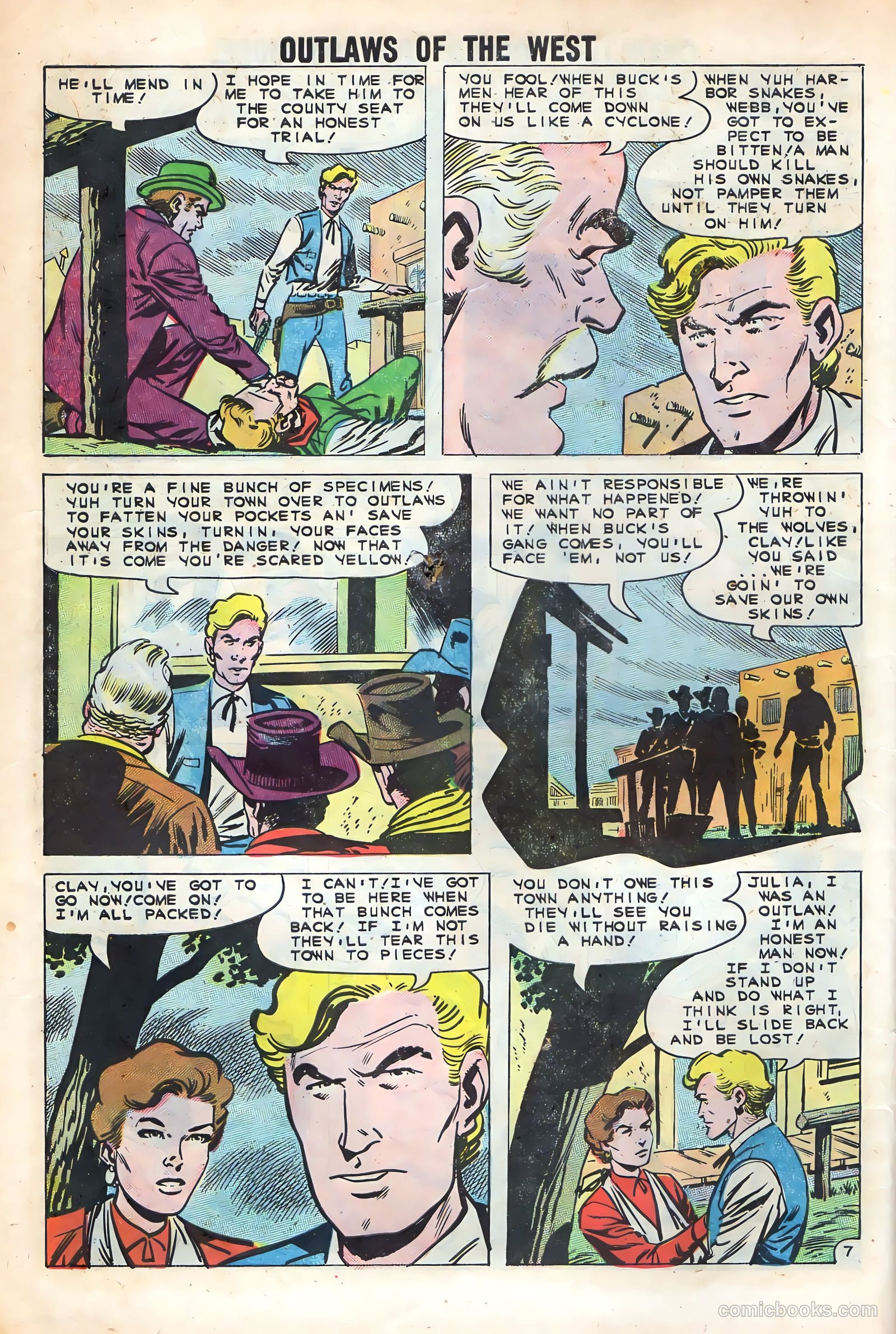 Outlaws of the West #30 — page 10 of 36