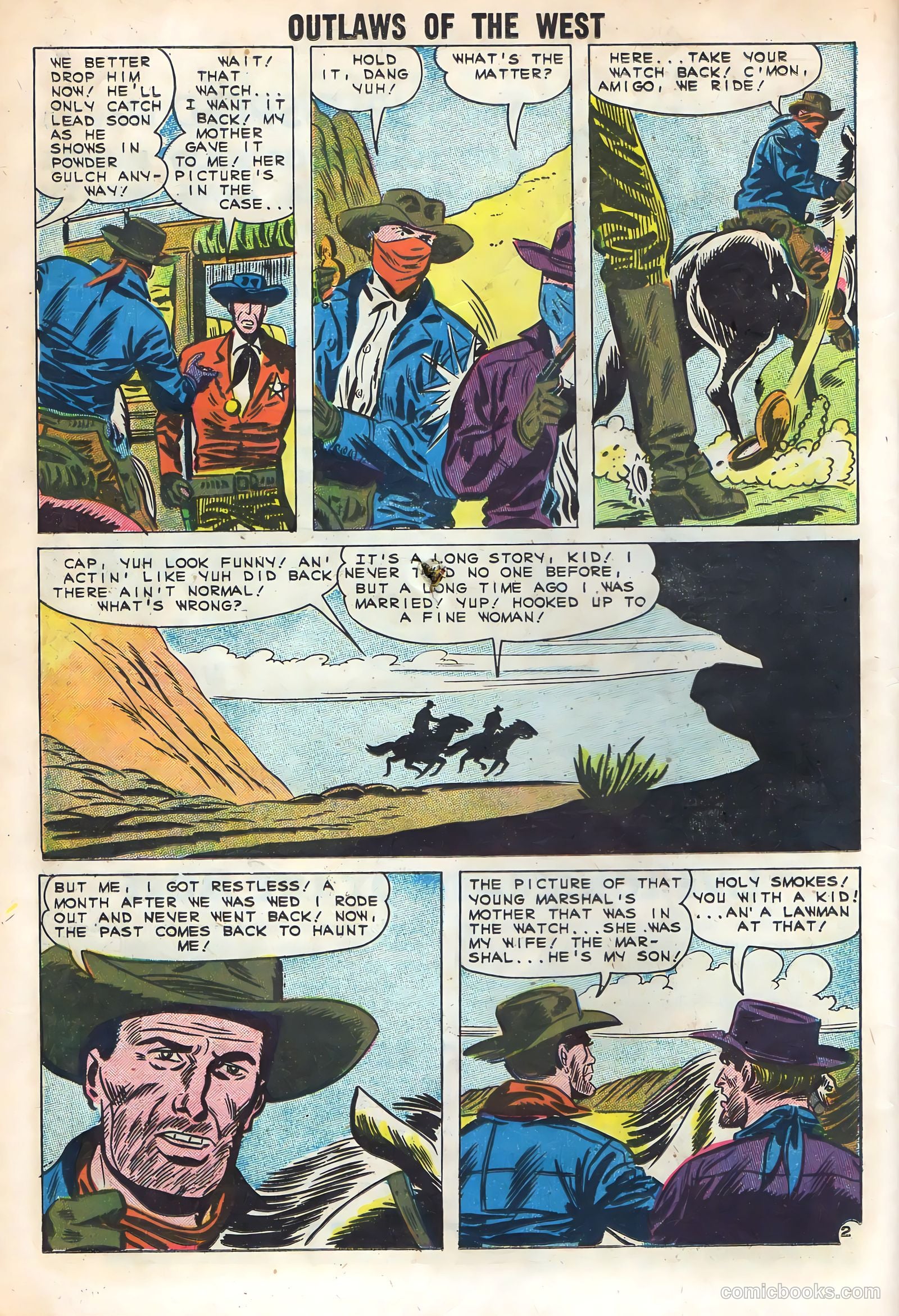 Outlaws of the West #30 — page 16 of 36