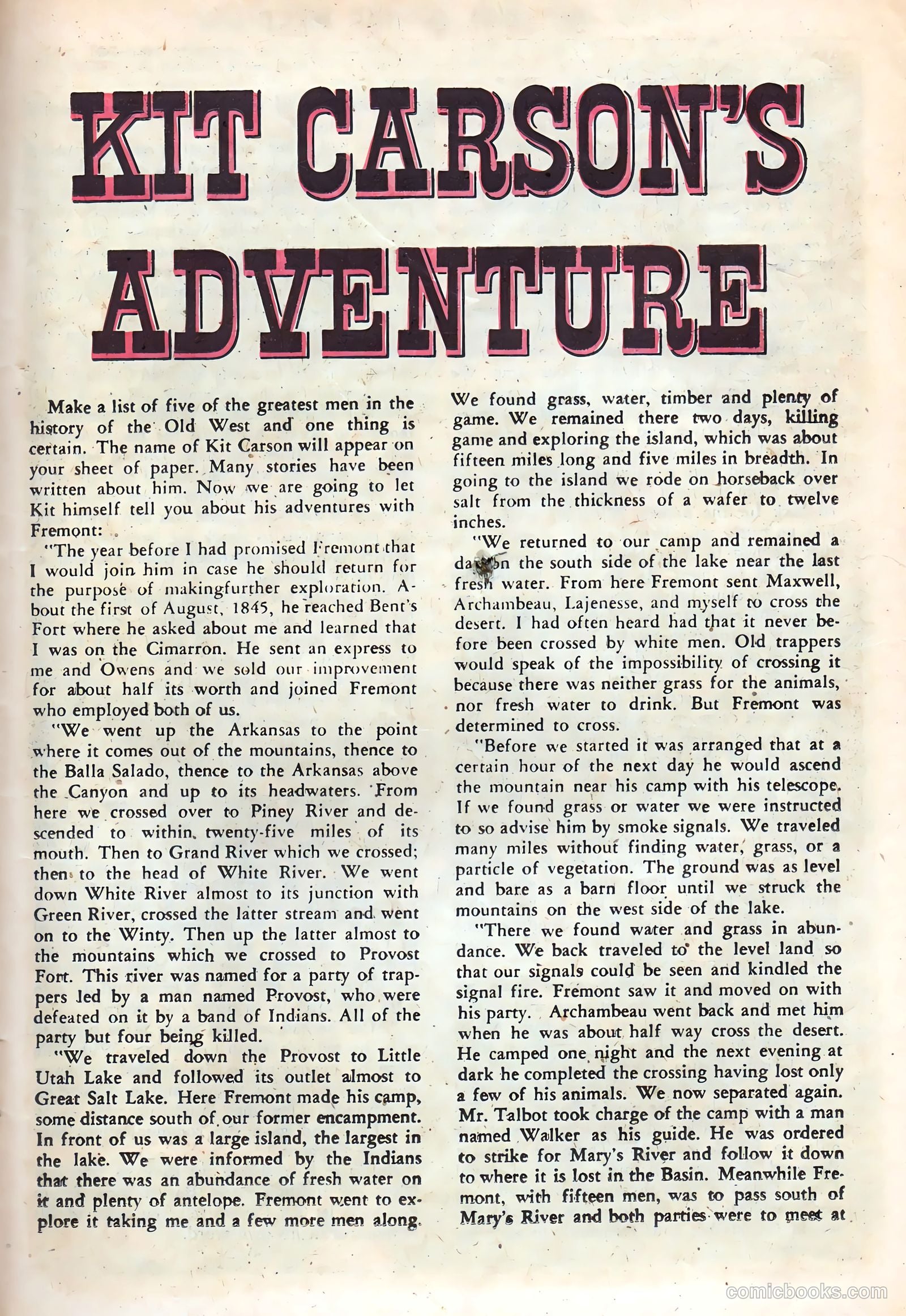 Outlaws of the West #30 — page 25 of 36
