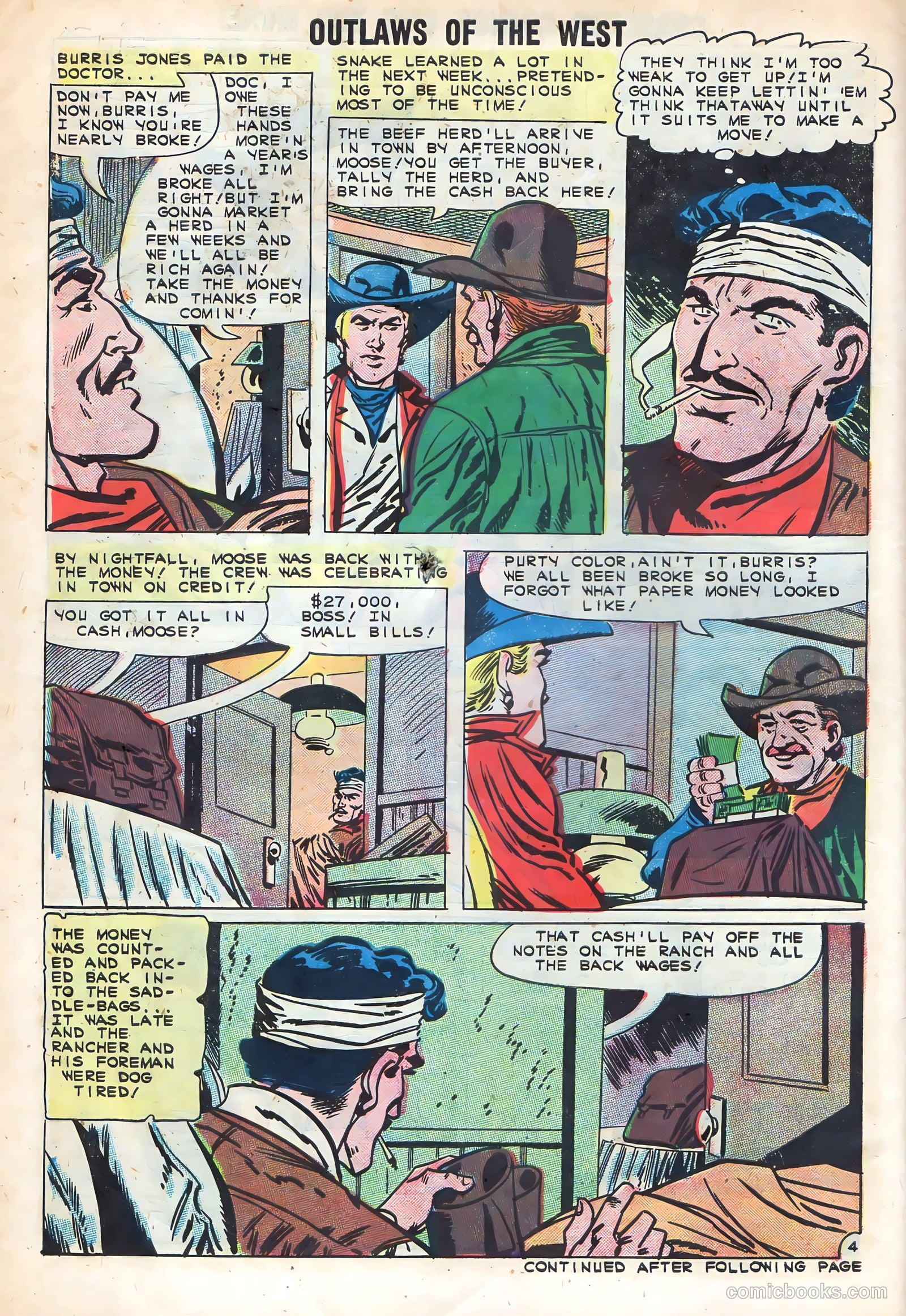 Outlaws of the West #30 — page 30 of 36