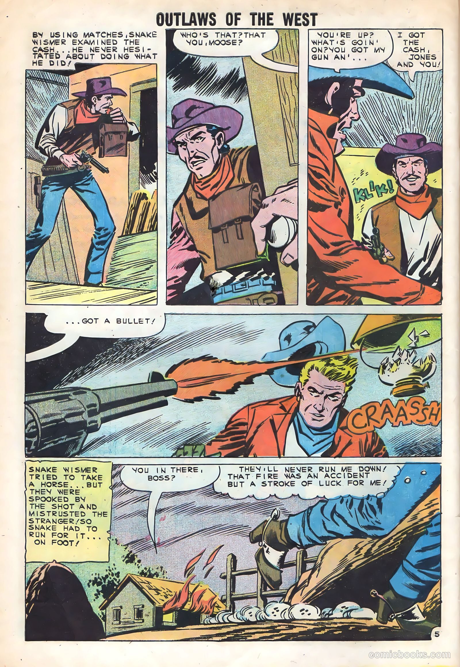 Outlaws of the West #30 — page 32 of 36