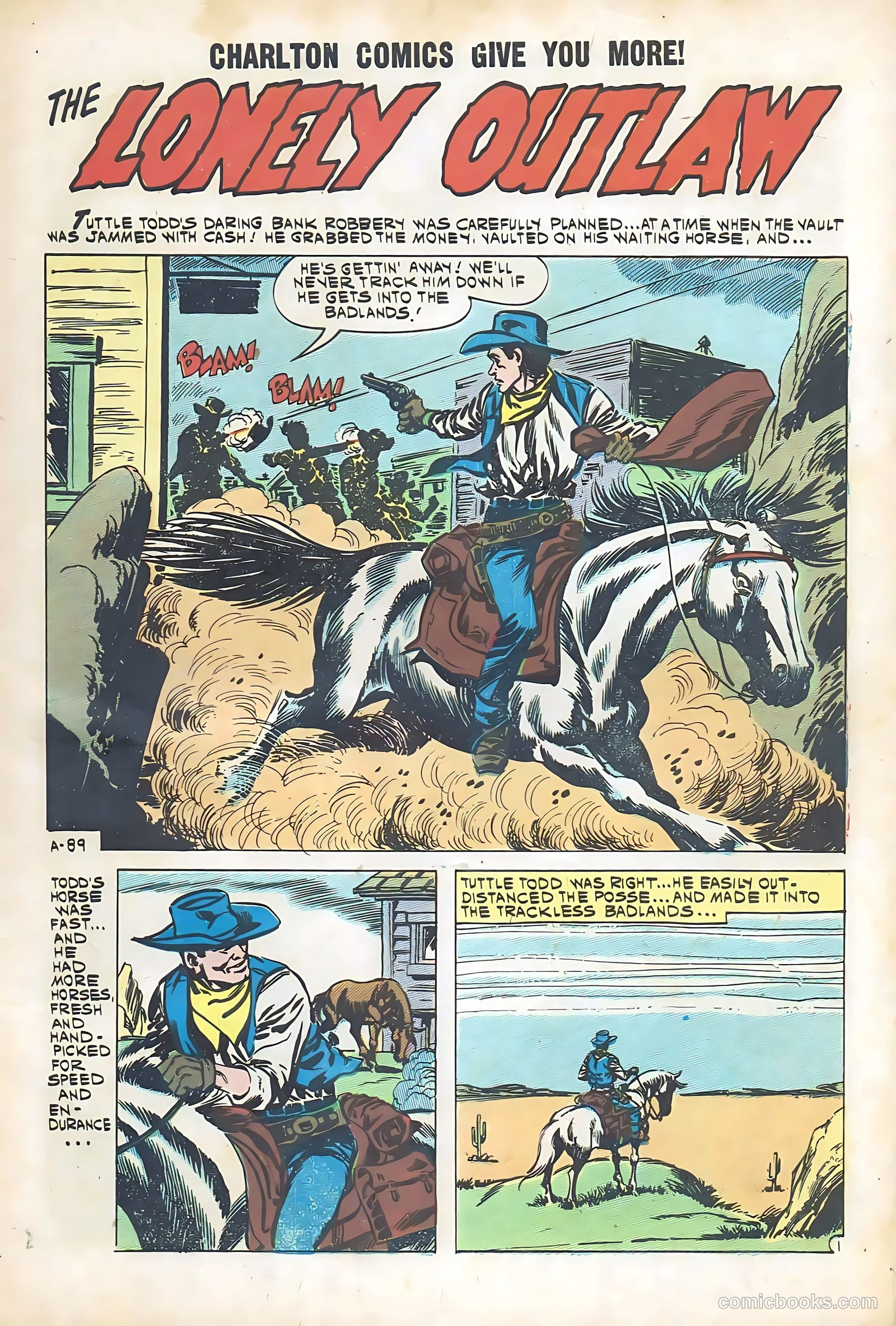 Outlaws of the West #31 — page 3 of 36