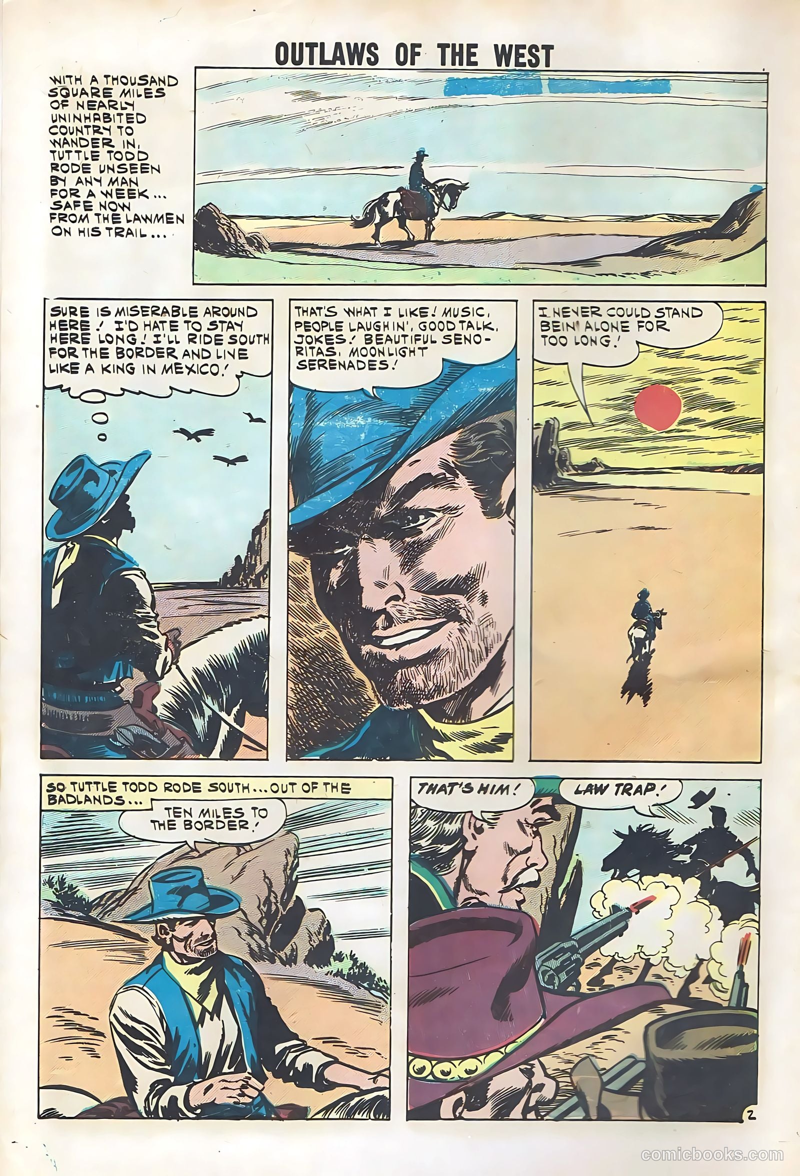 Outlaws of the West #31 — page 4 of 36