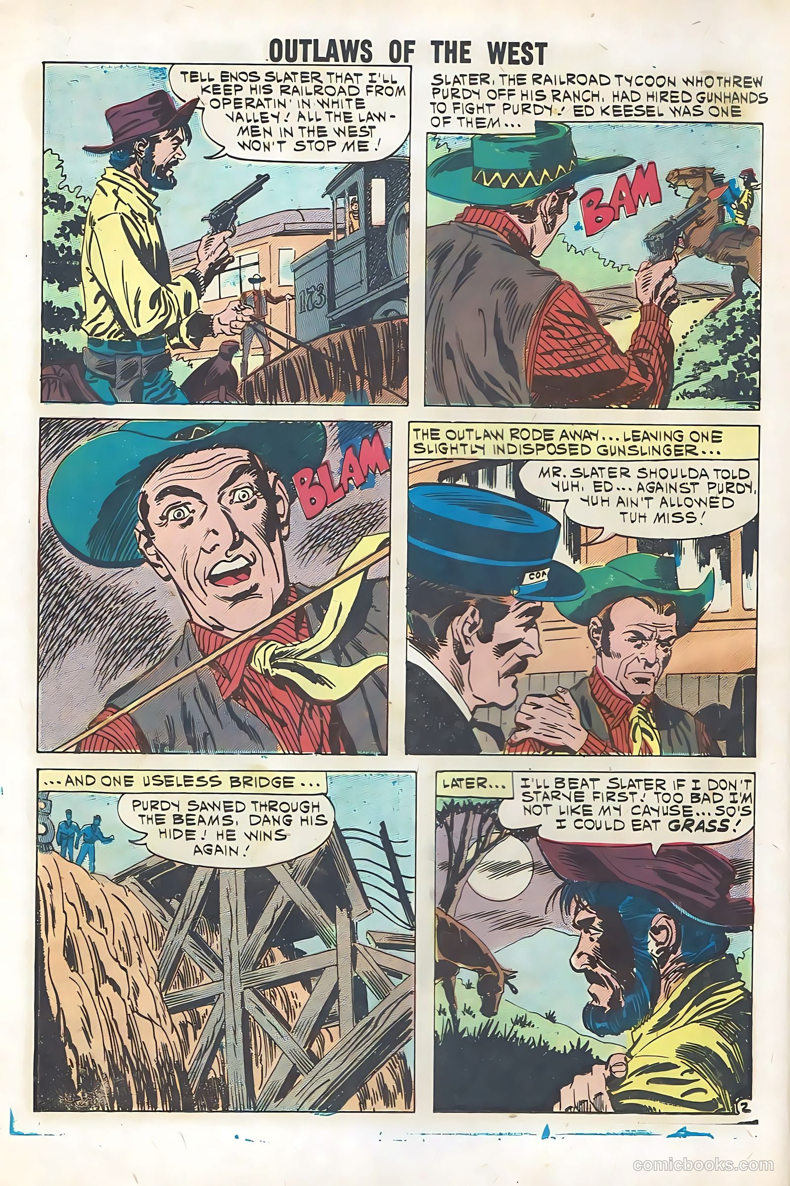 Outlaws of the West #31 — page 12 of 36