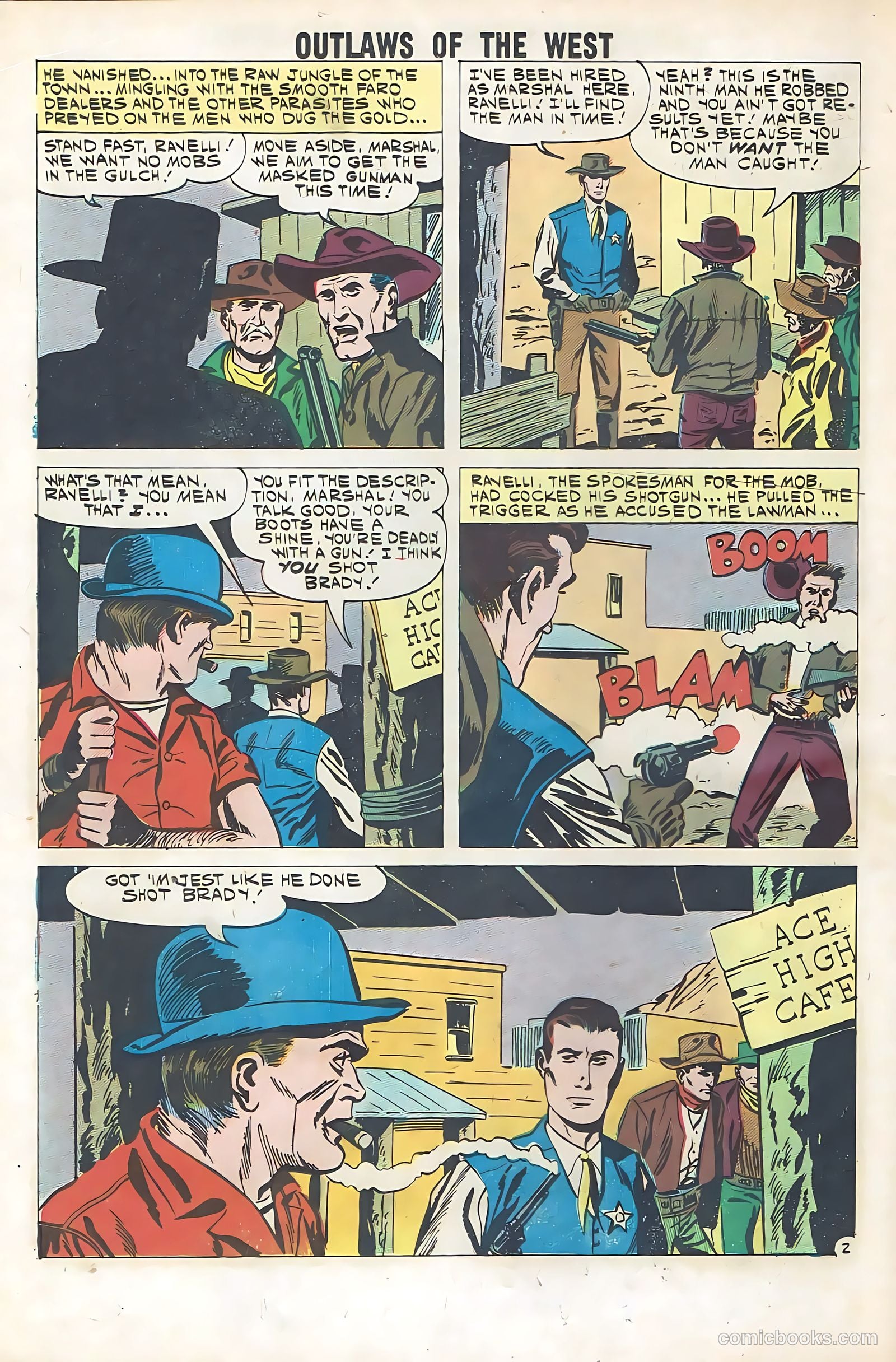Outlaws of the West #31 — page 18 of 36