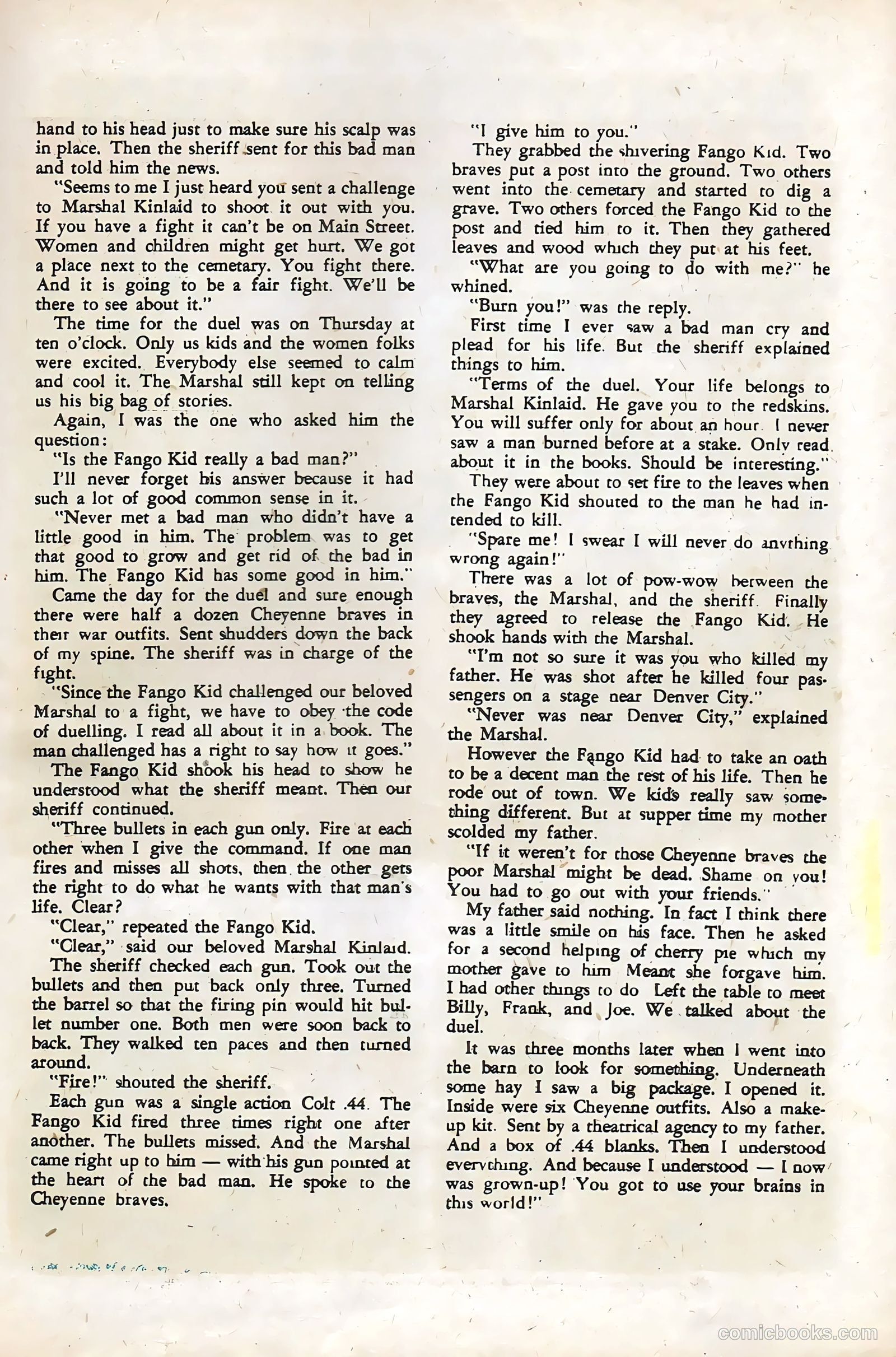 Outlaws of the West #31 — page 27 of 36