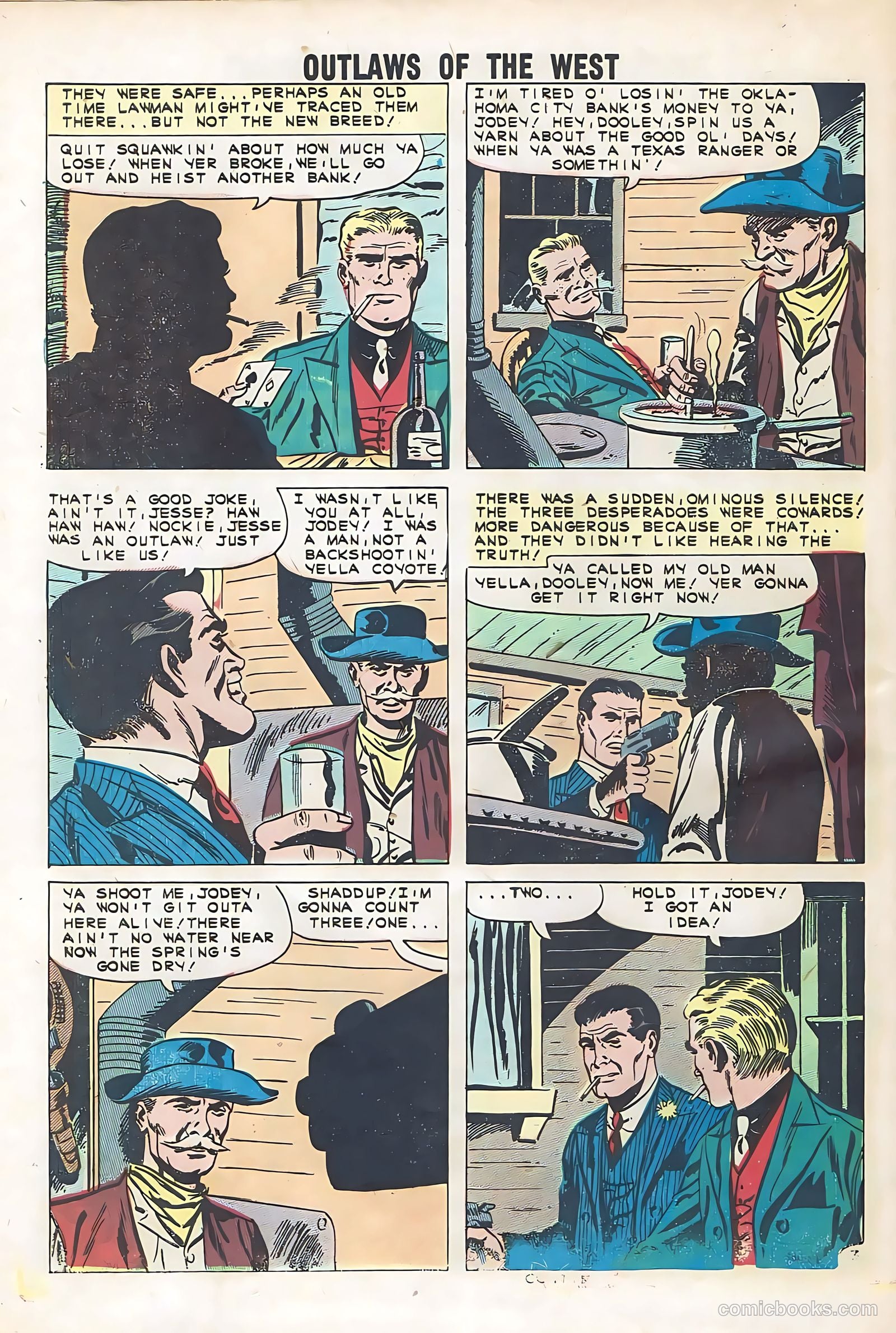 Outlaws of the West #31 — page 30 of 36