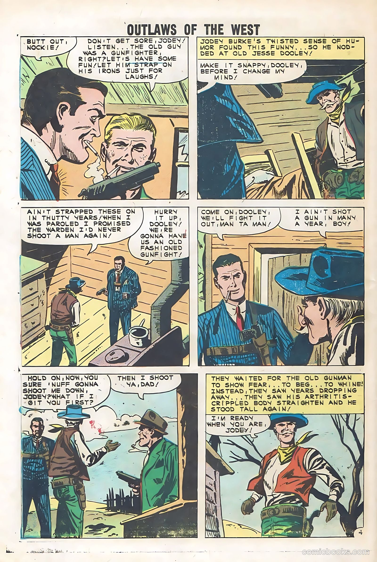Outlaws of the West #31 — page 32 of 36