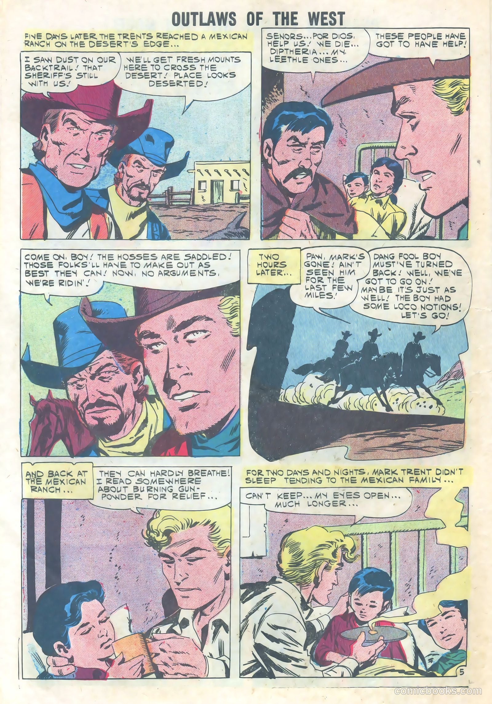 Outlaws of the West #32 — page 8 of 36