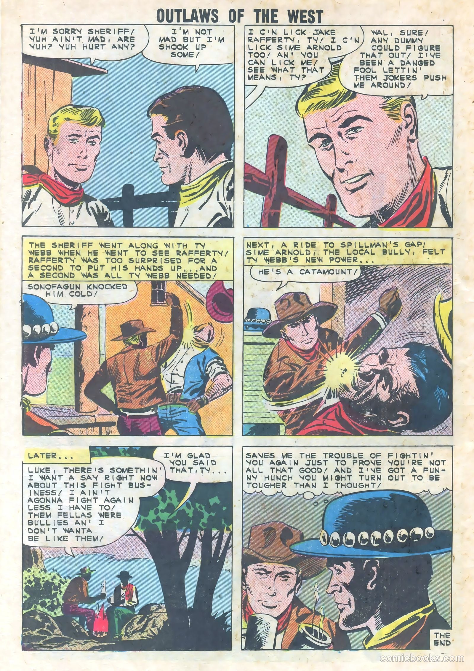 Outlaws of the West #32 — page 18 of 36