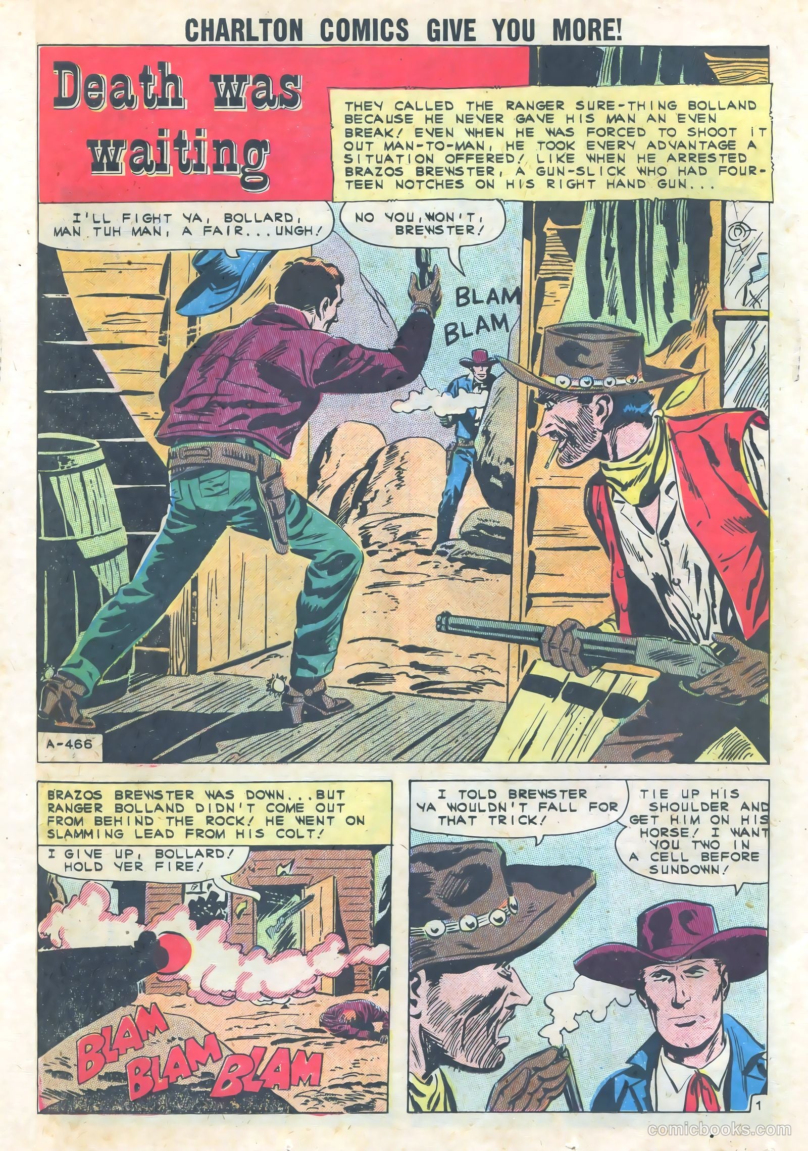 Outlaws of the West #32 — page 23 of 36