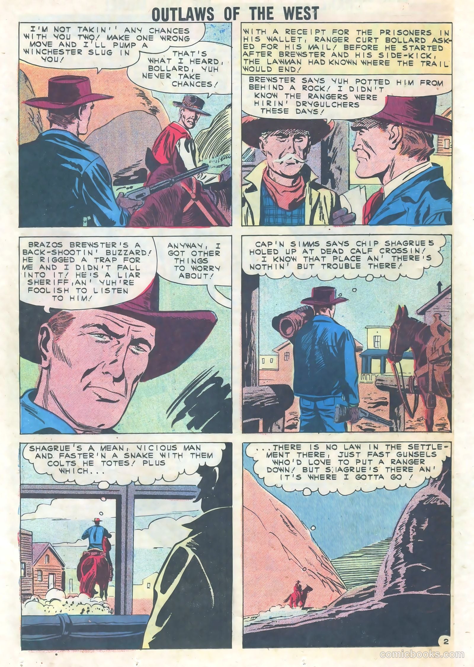 Outlaws of the West #32 — page 24 of 36