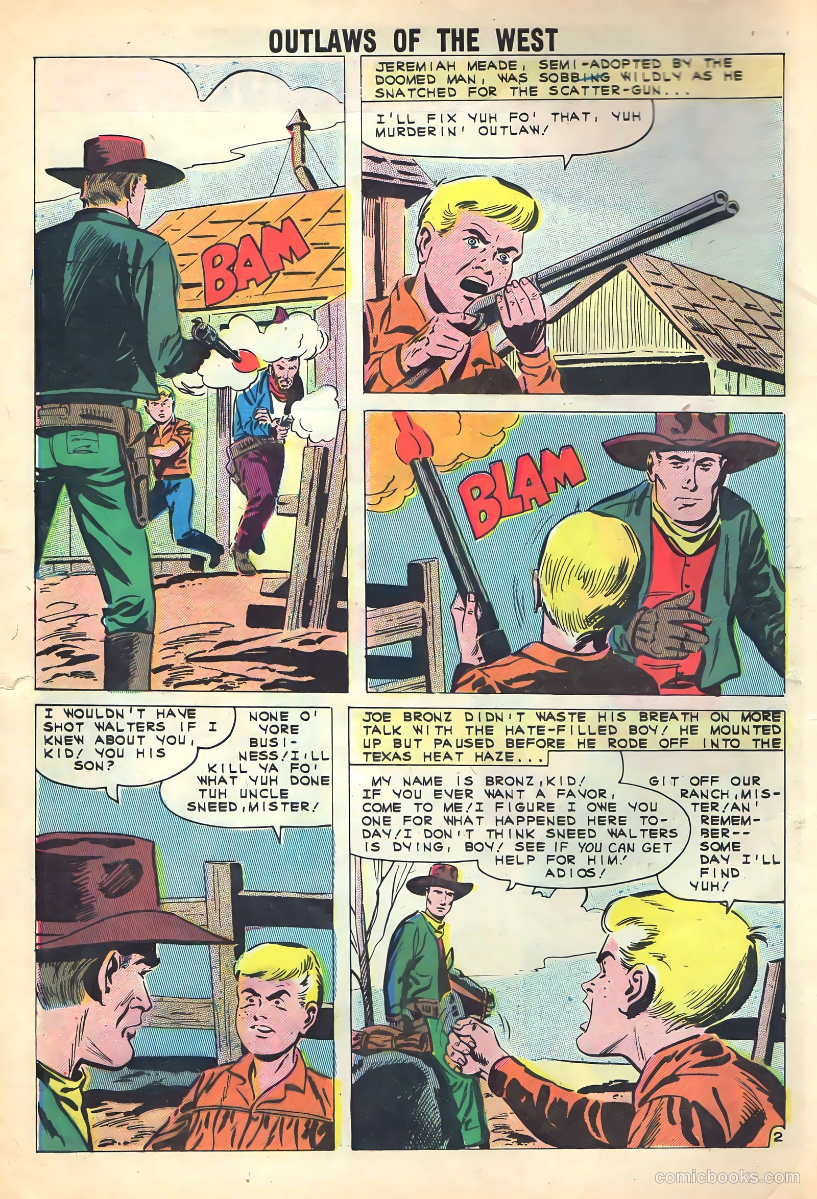 Outlaws of the West #33 — page 4 of 36