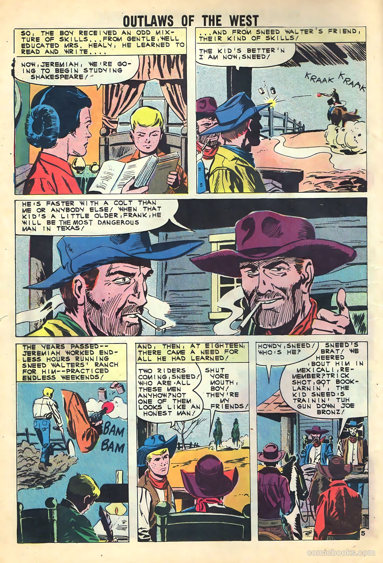 Outlaws of the West #33 — page 8 of 36