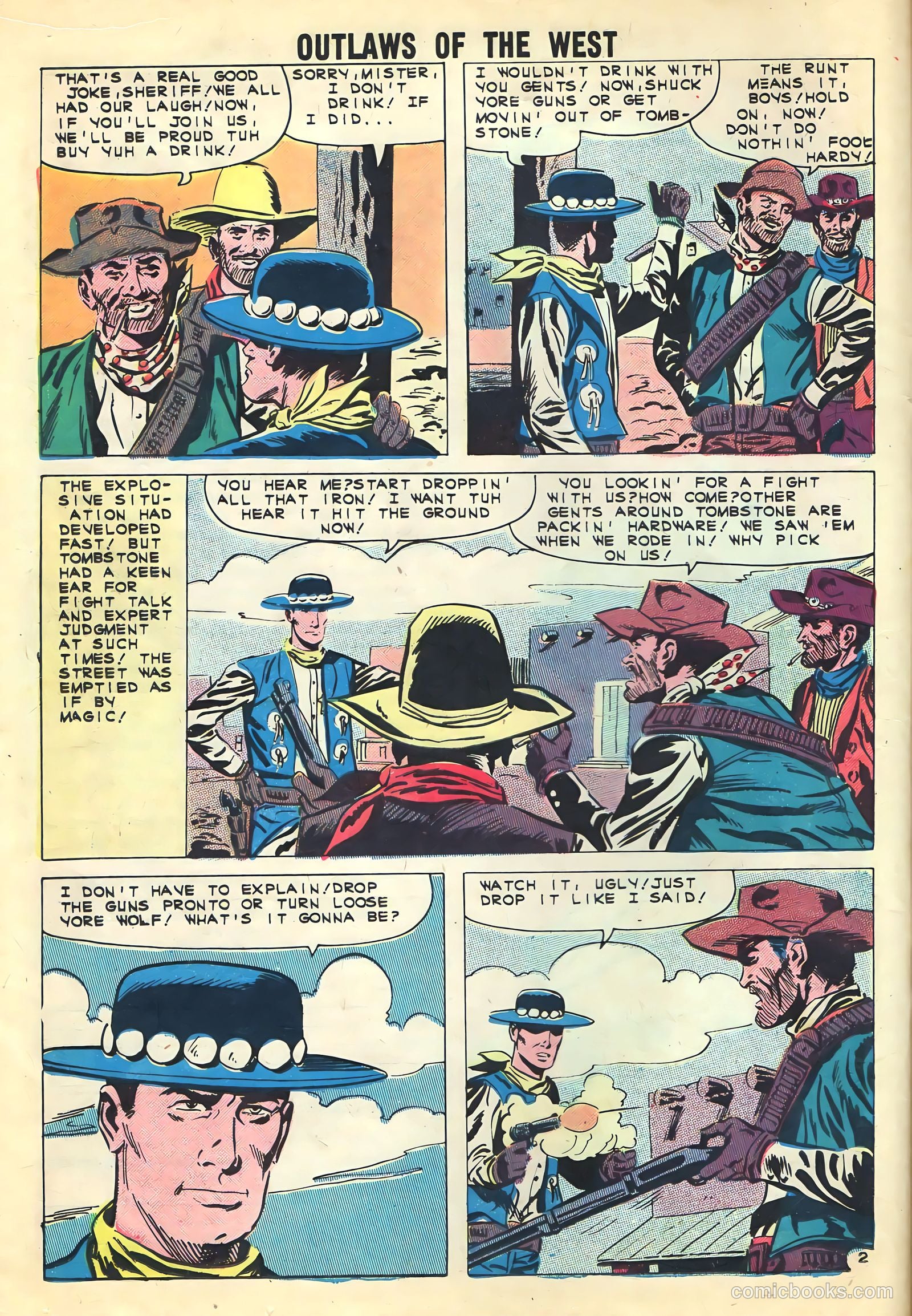 Outlaws of the West #33 — page 16 of 36