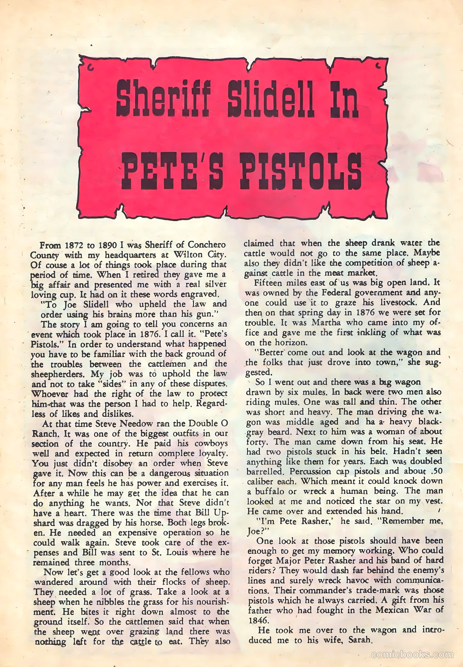 Outlaws of the West #33 — page 26 of 36