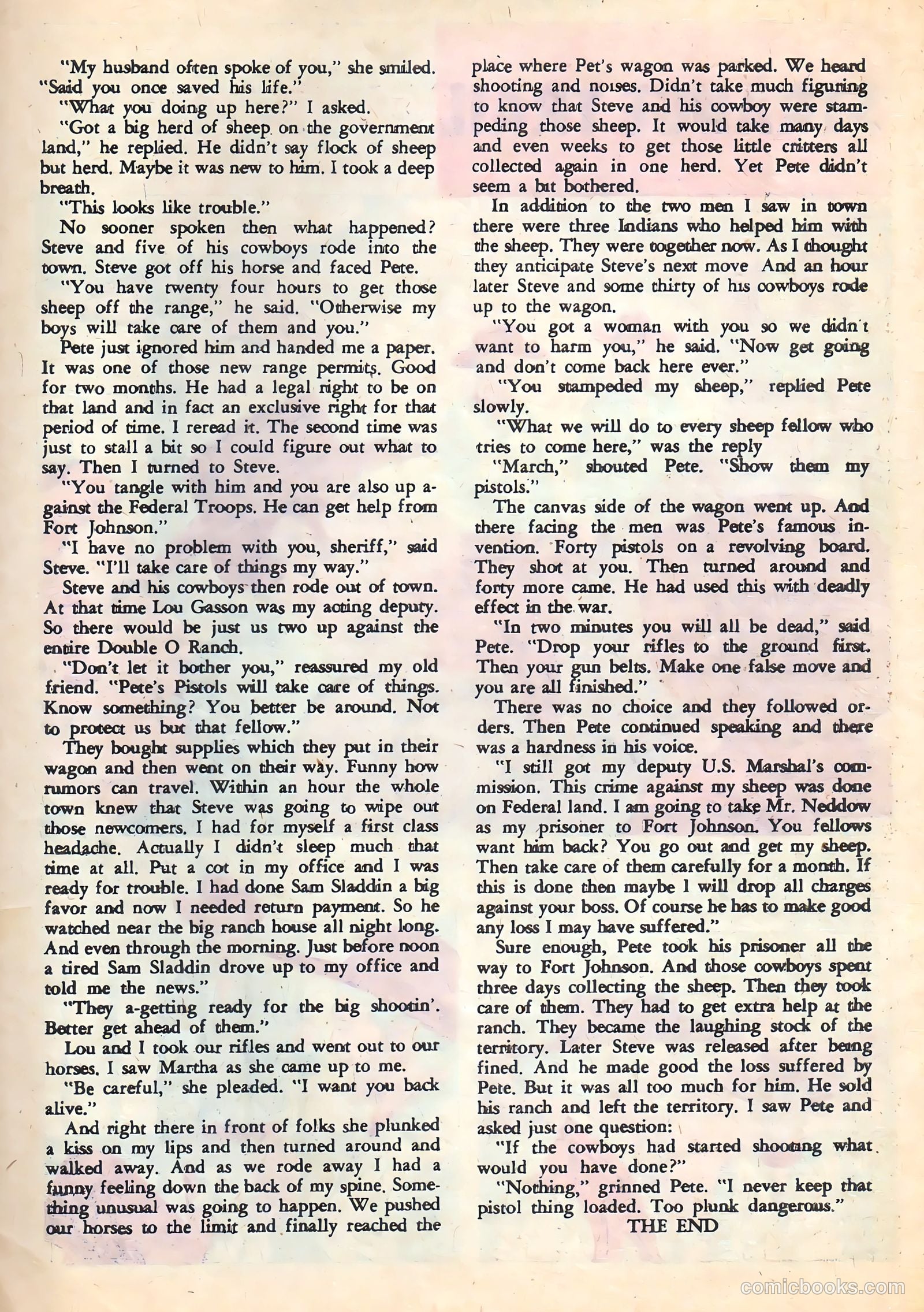 Outlaws of the West #33 — page 27 of 36
