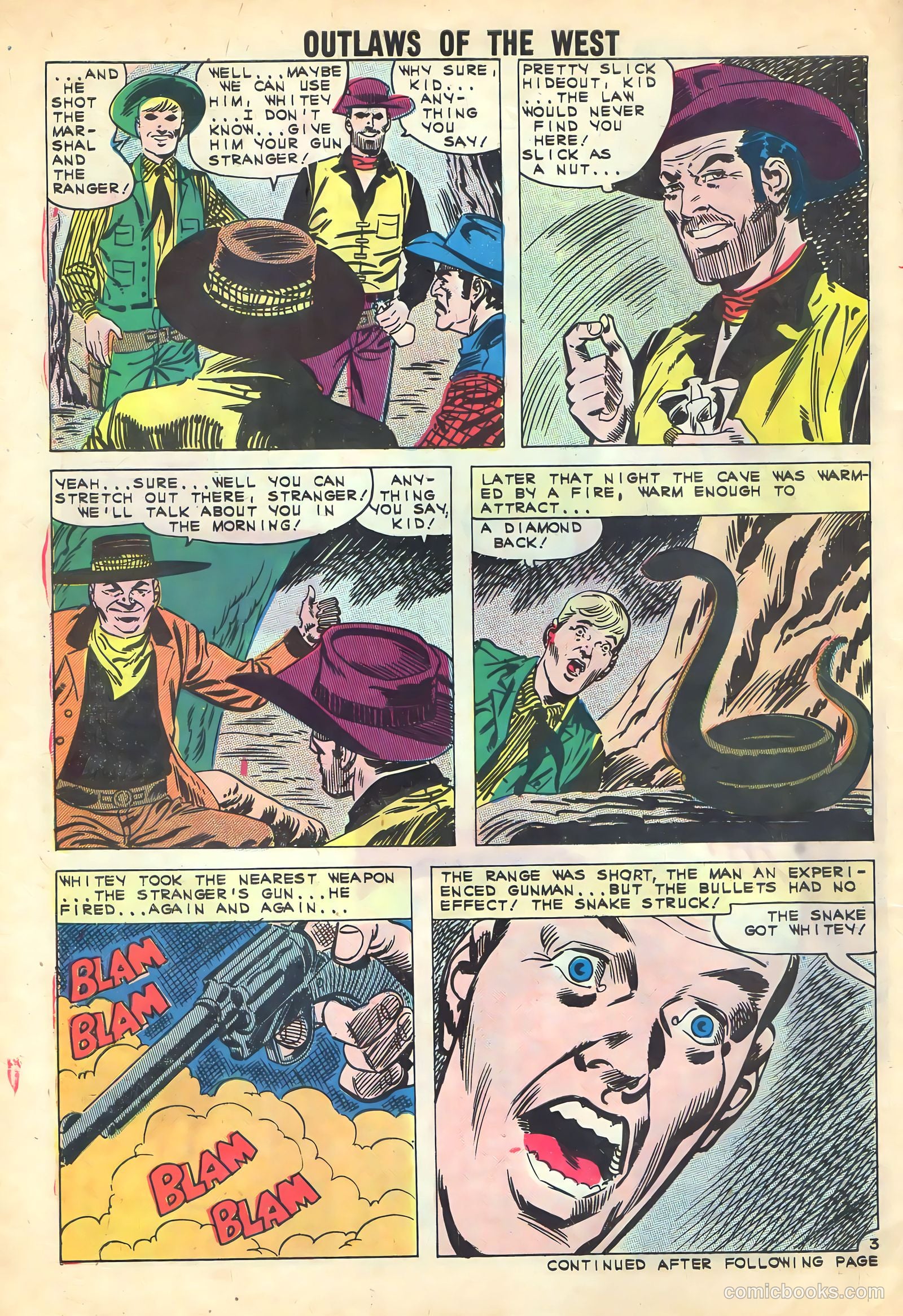 Outlaws of the West #33 — page 30 of 36