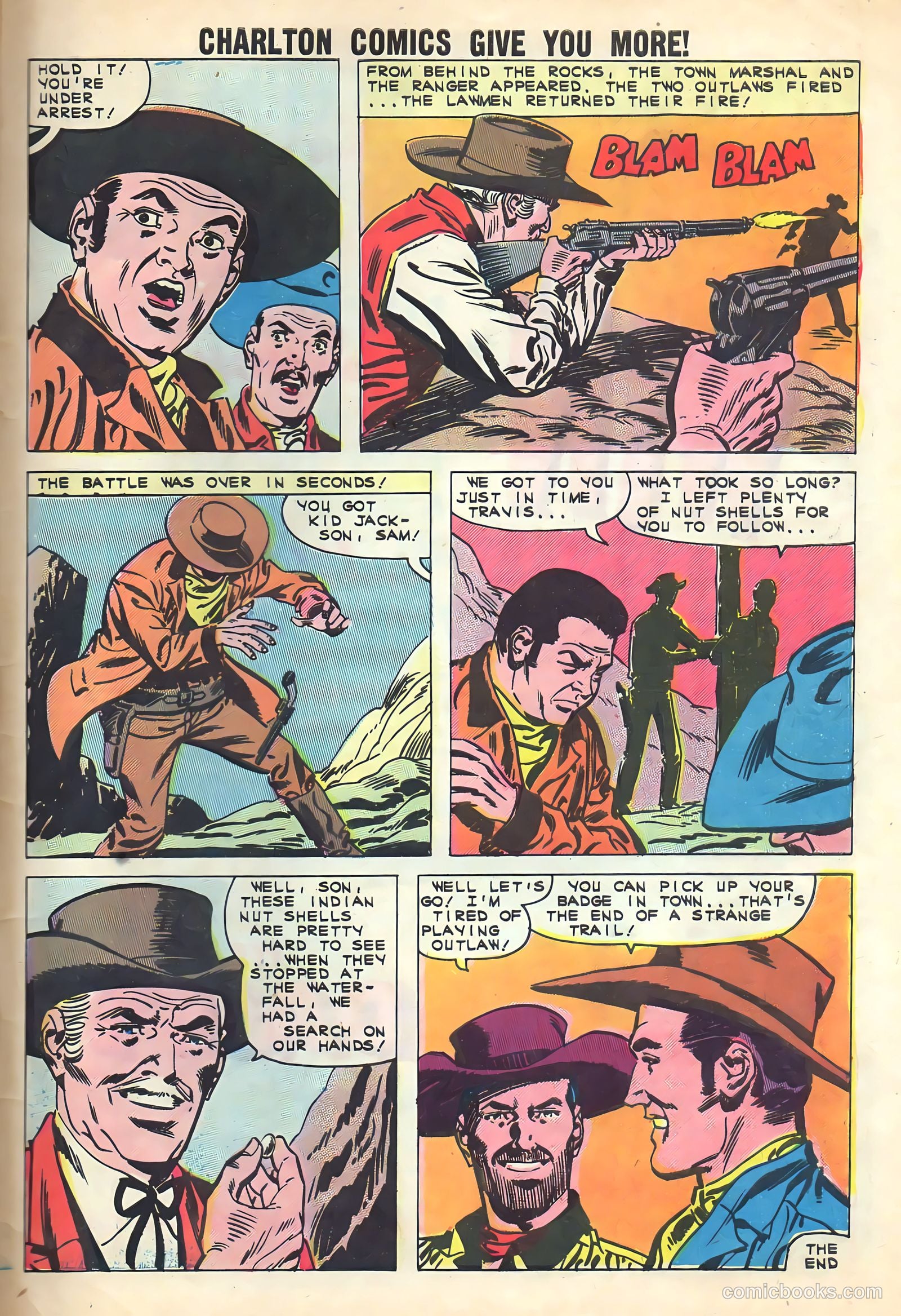 Outlaws of the West #33 — page 33 of 36