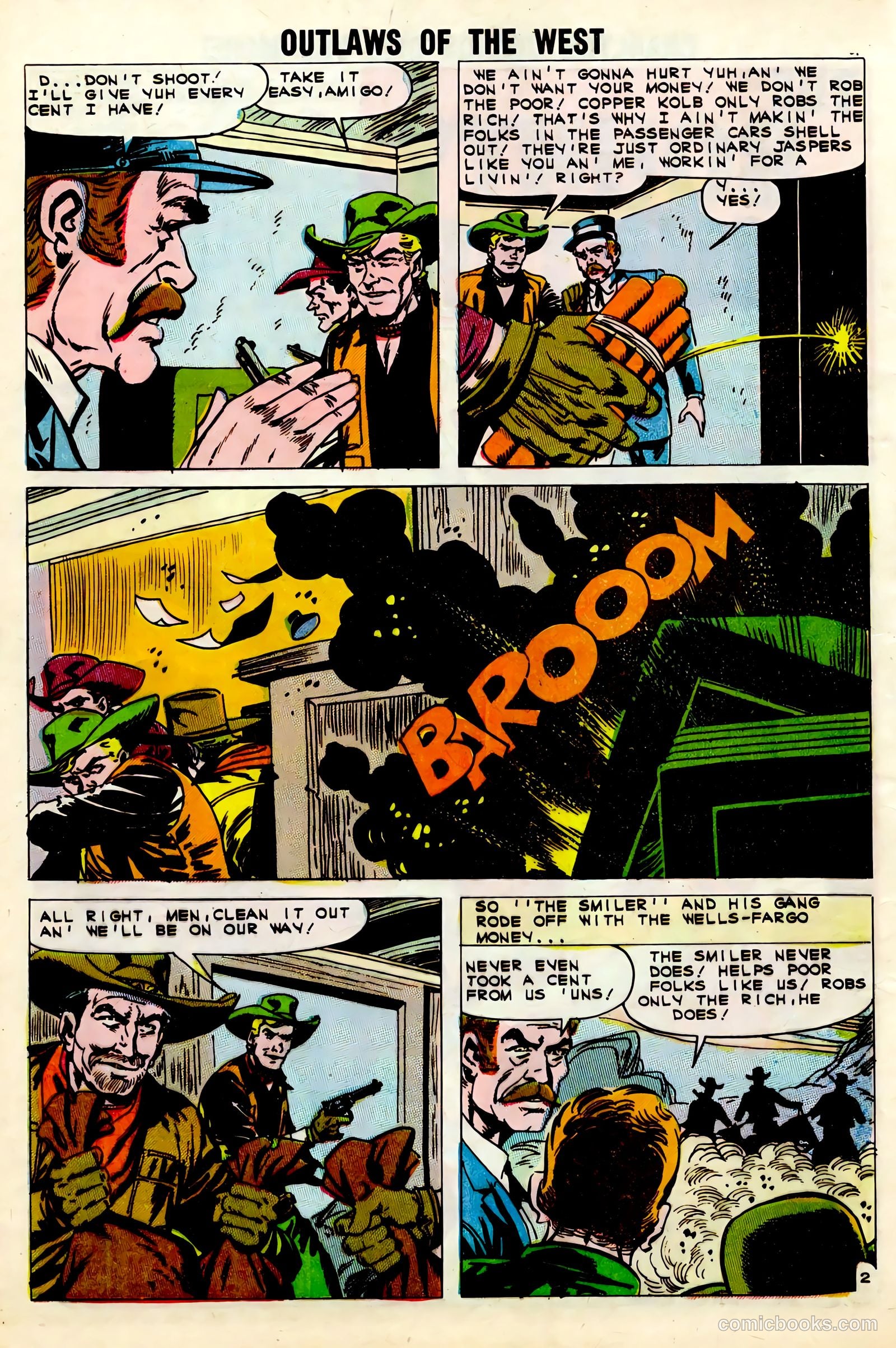 Outlaws of the West #34 — page 4 of 36