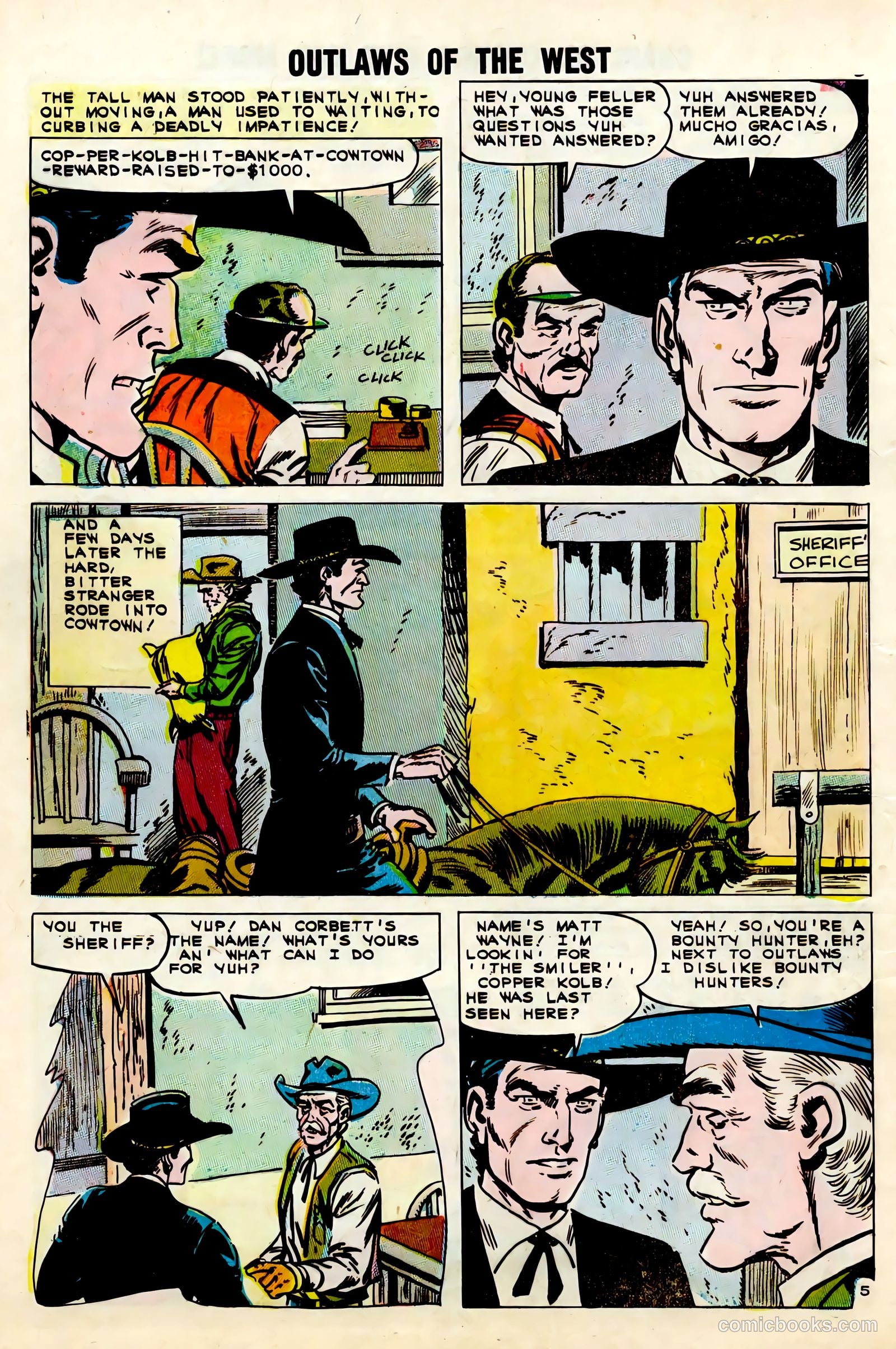 Outlaws of the West #34 — page 8 of 36
