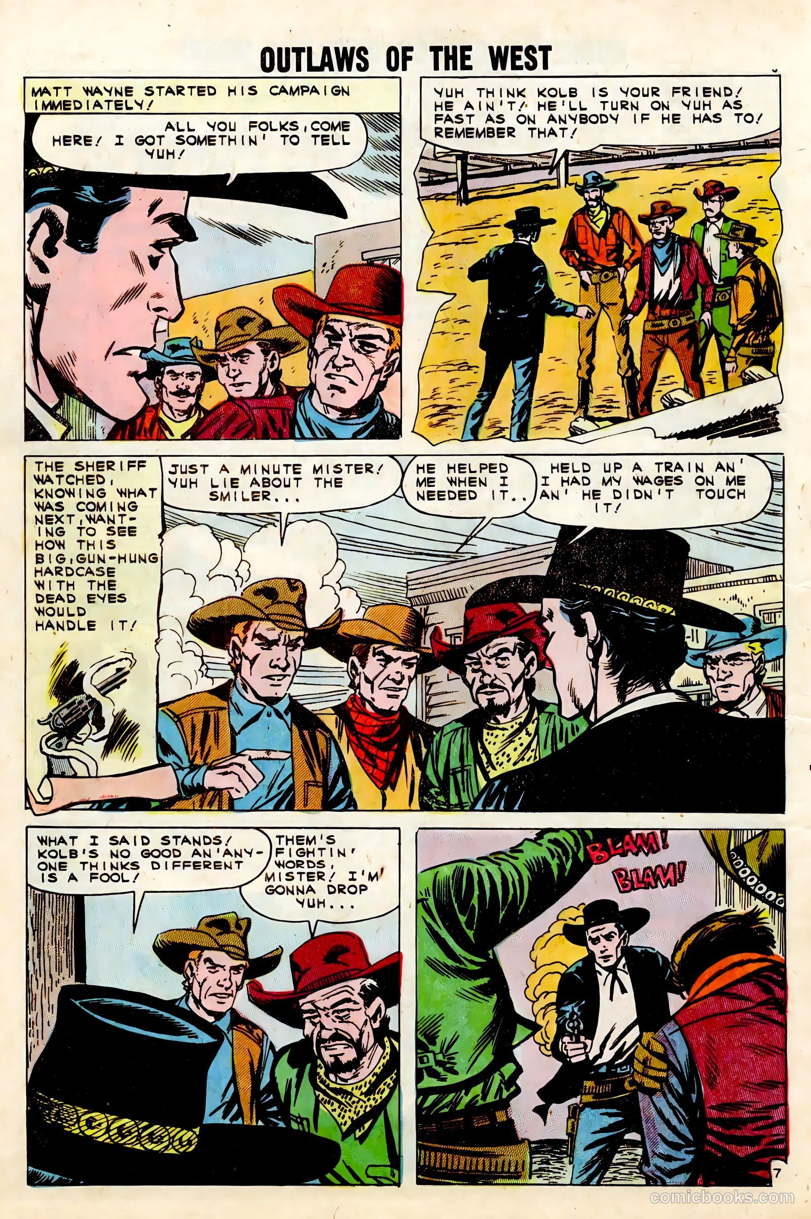 Outlaws of the West #34 — page 10 of 36