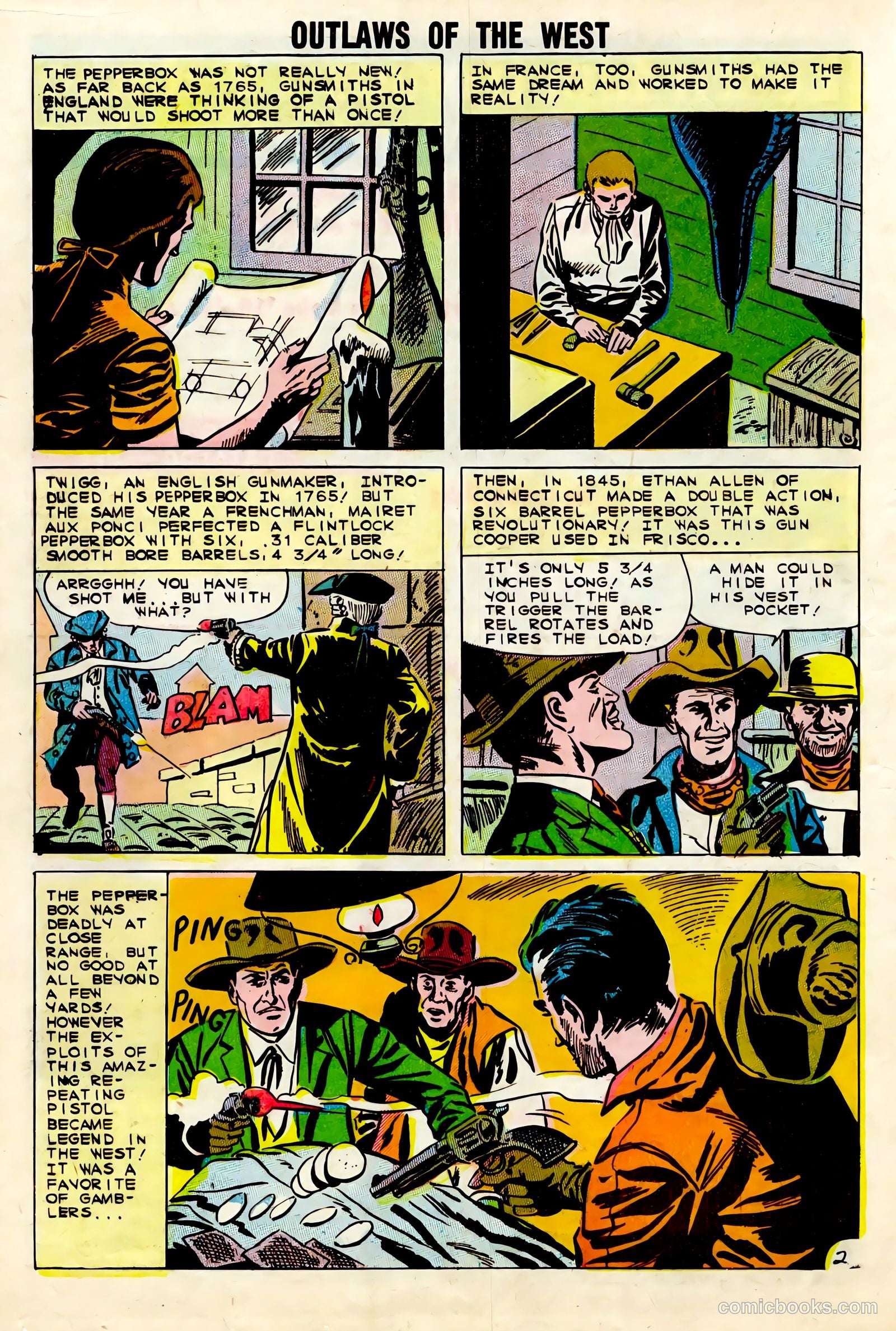 Outlaws of the West #34 — page 16 of 36