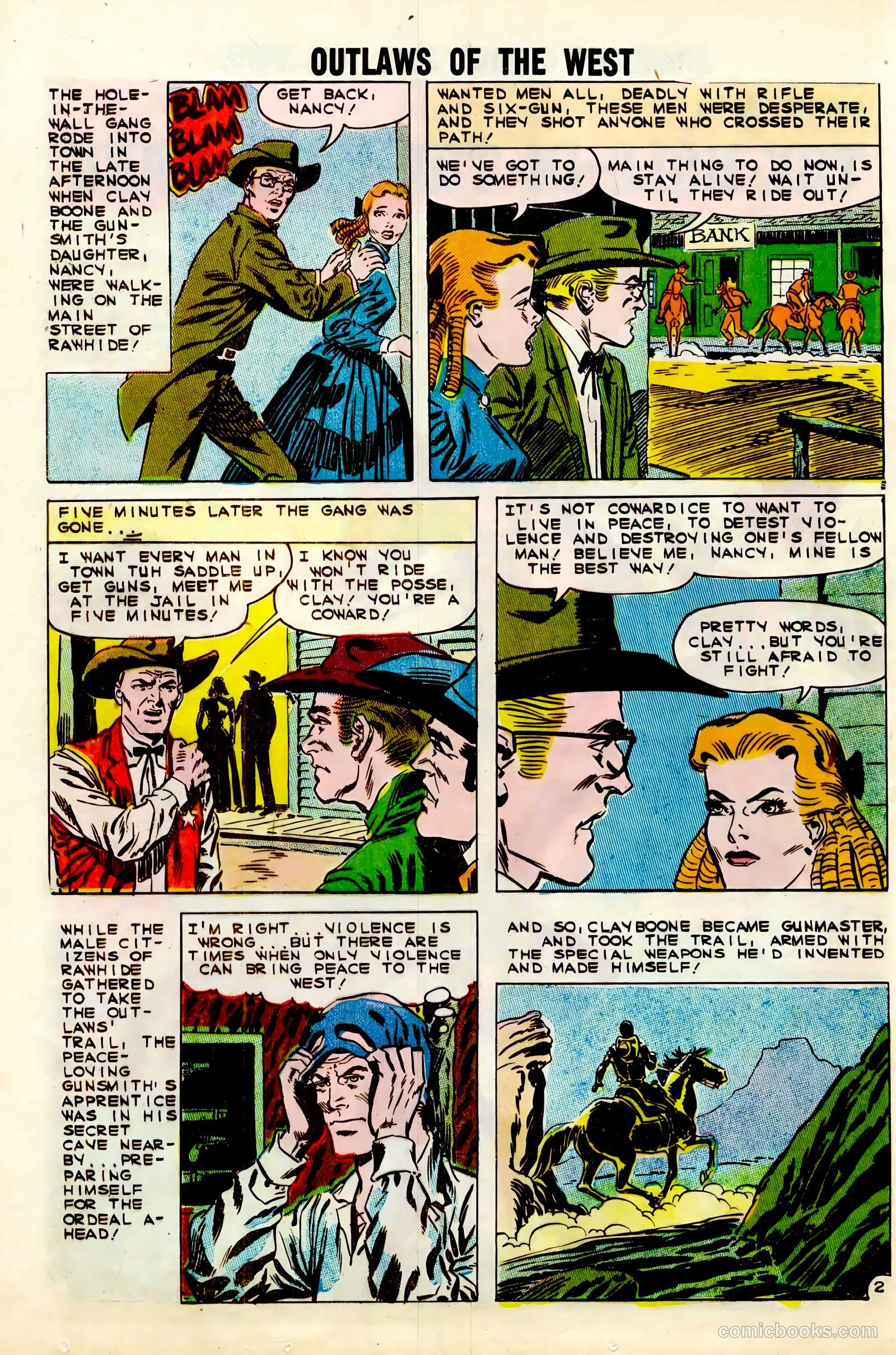 Outlaws of the West #34 — page 24 of 36