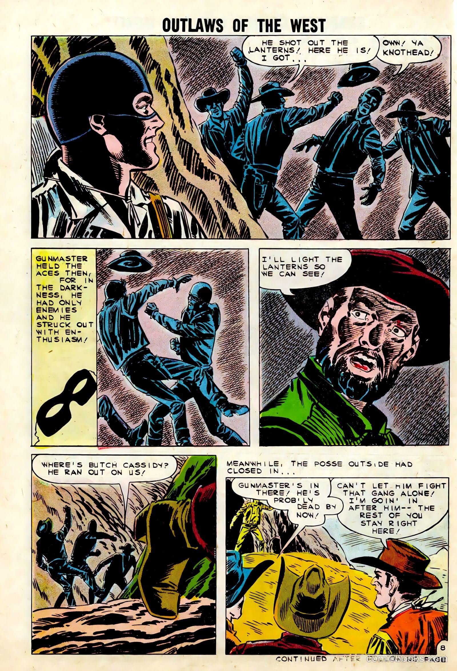 Outlaws of the West #34 — page 30 of 36