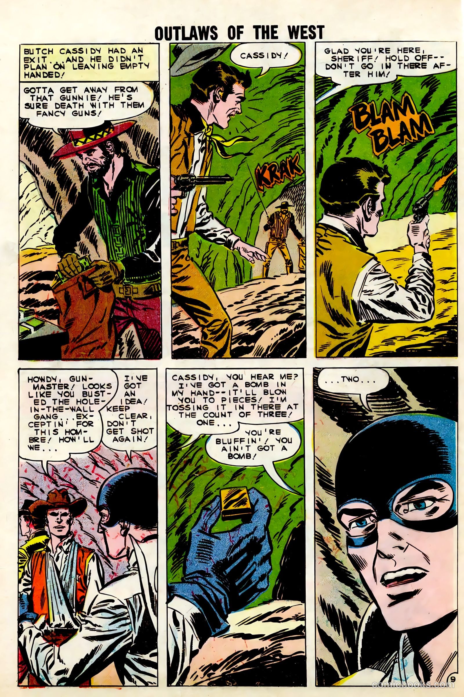 Outlaws of the West #34 — page 32 of 36