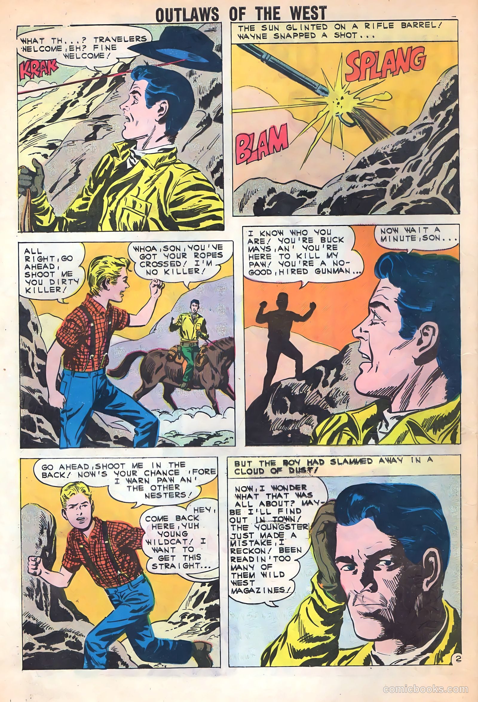 Outlaws of the West #35 — page 4 of 36
