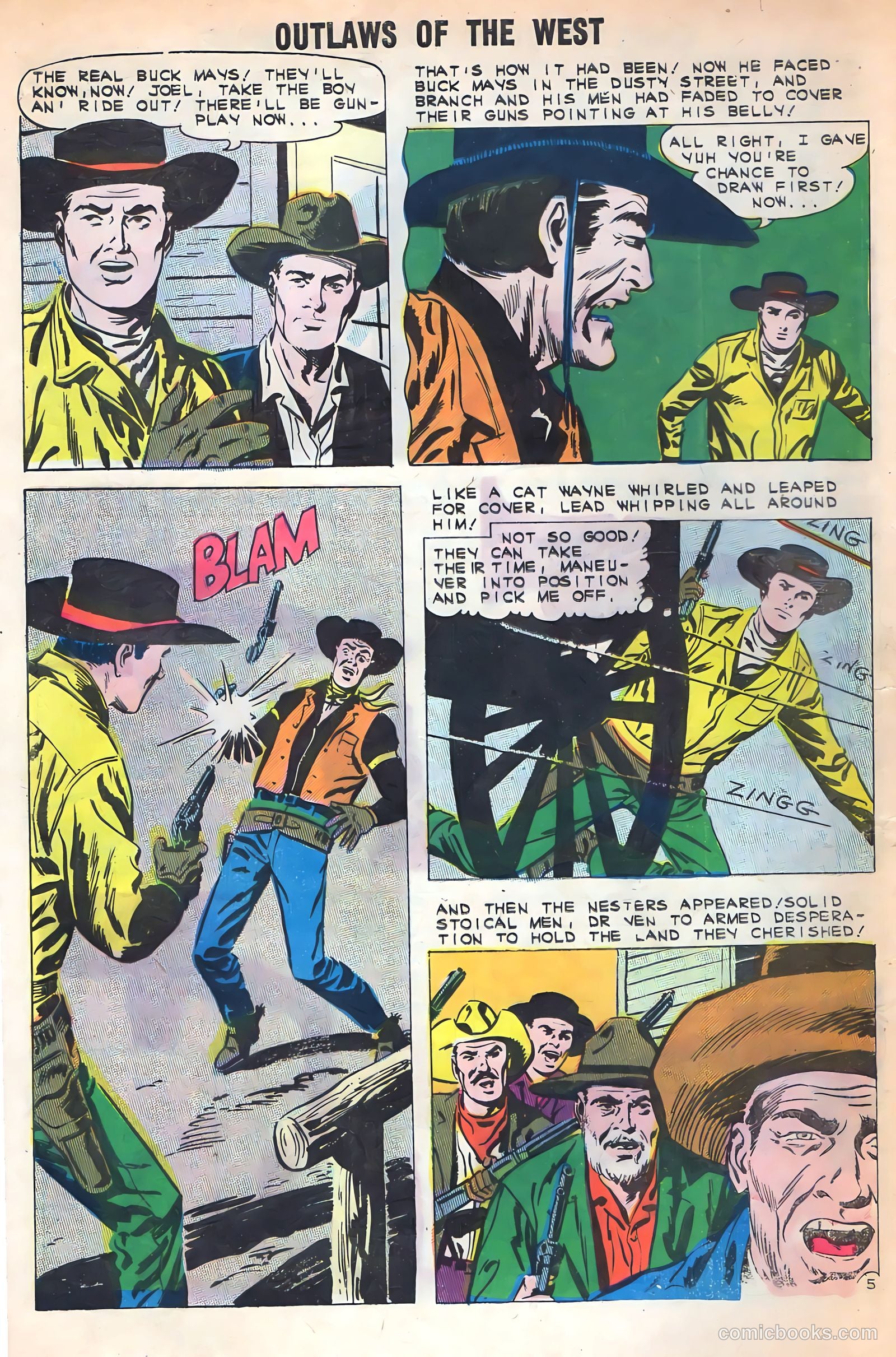 Outlaws of the West #35 — page 8 of 36