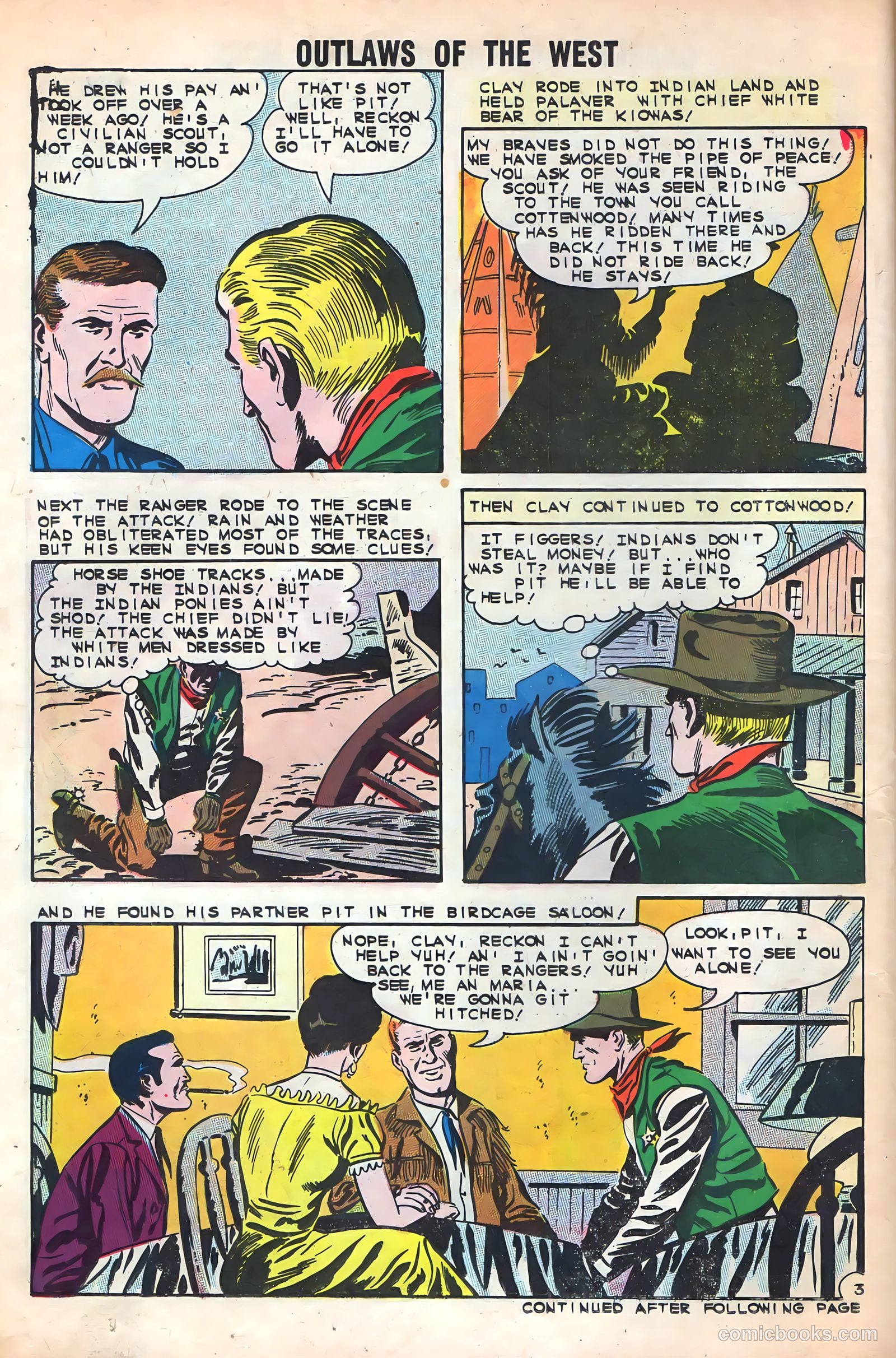 Outlaws of the West #35 — page 14 of 36