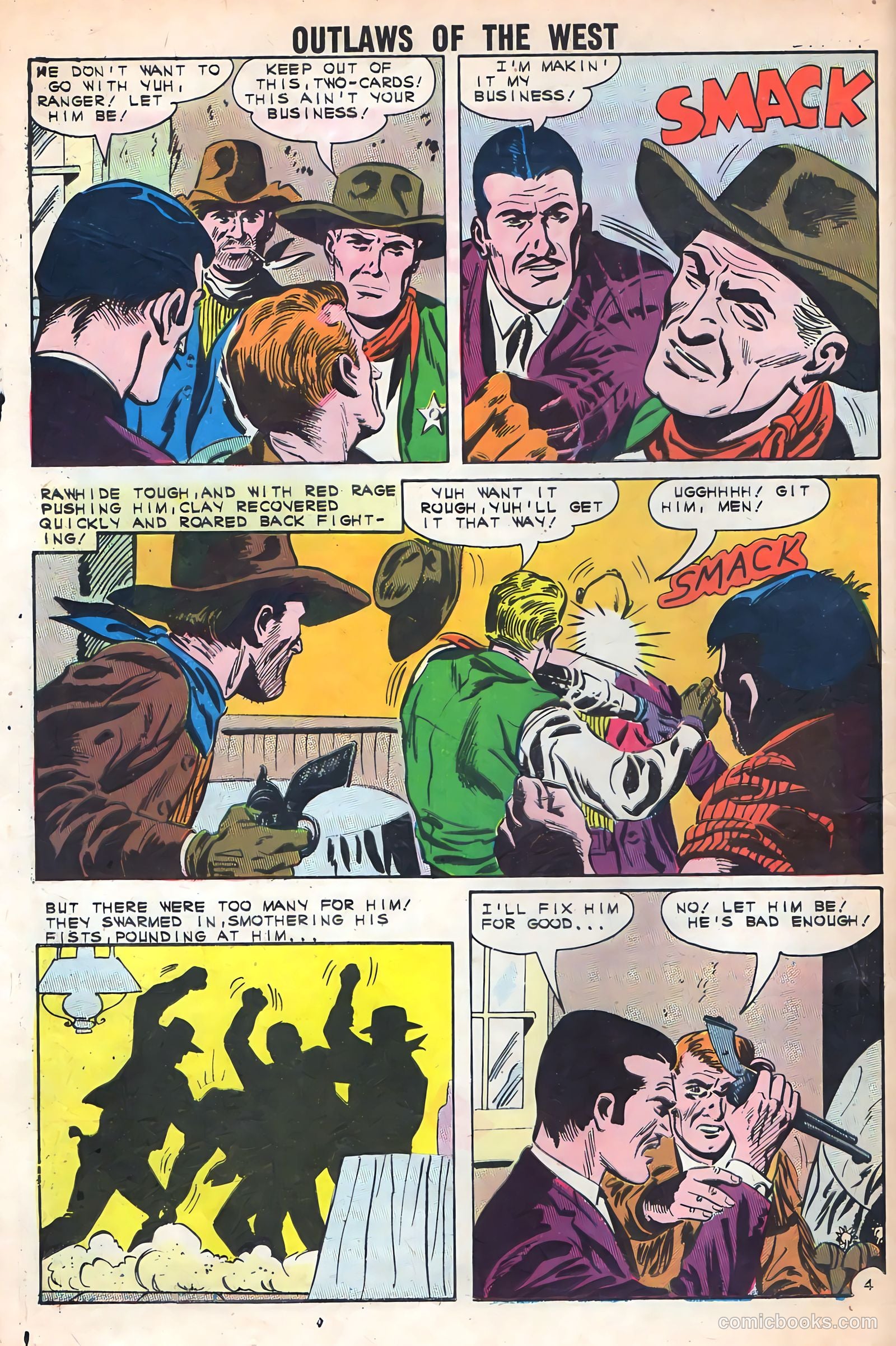 Outlaws of the West #35 — page 16 of 36