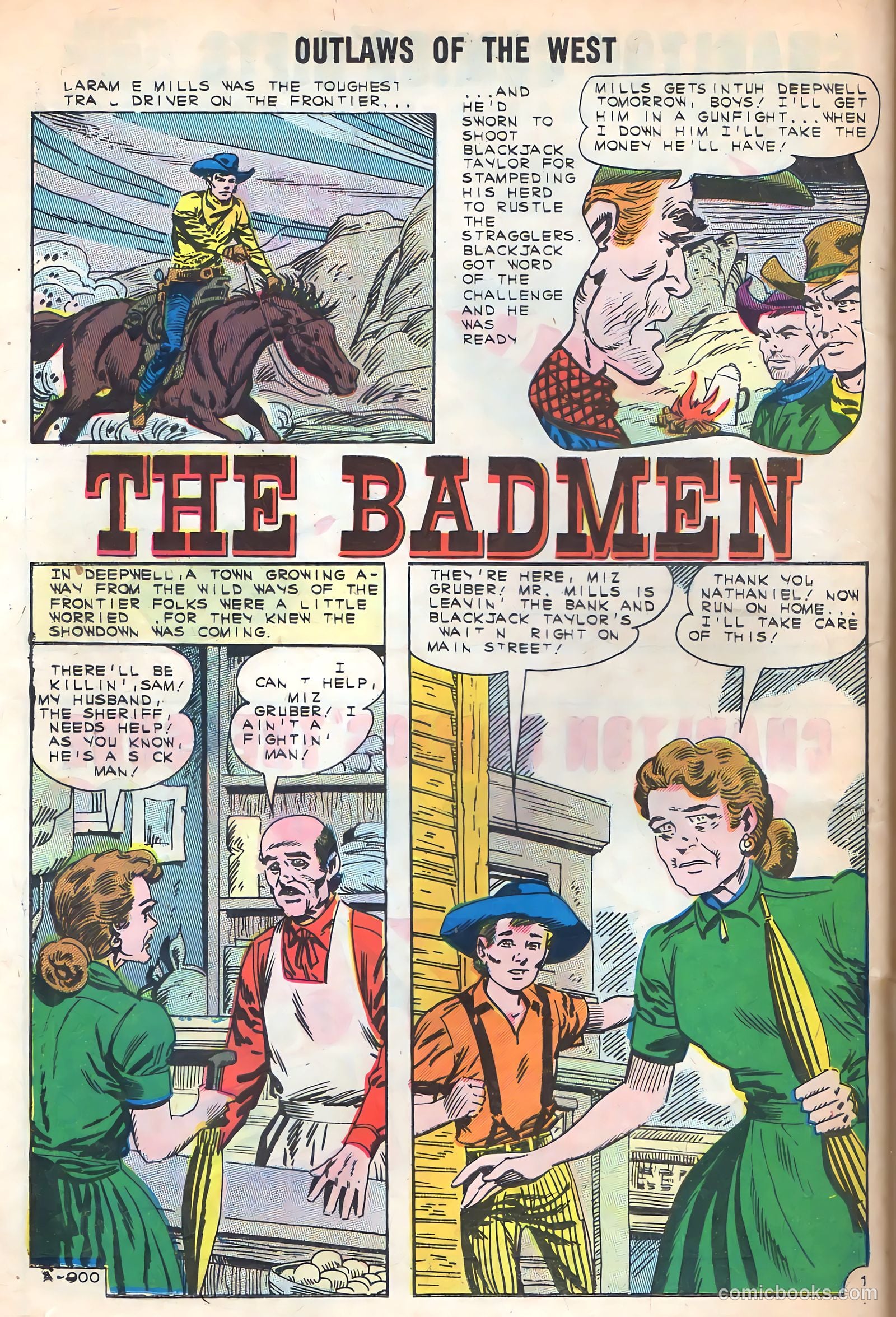 Outlaws of the West #35 — page 24 of 36
