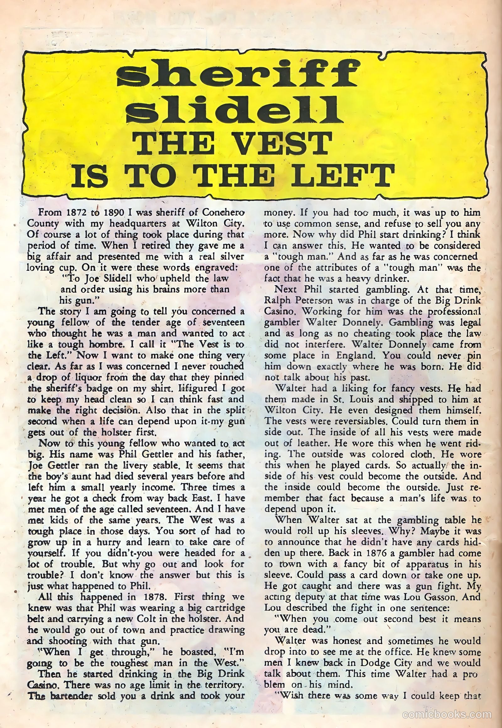 Outlaws of the West #35 — page 26 of 36