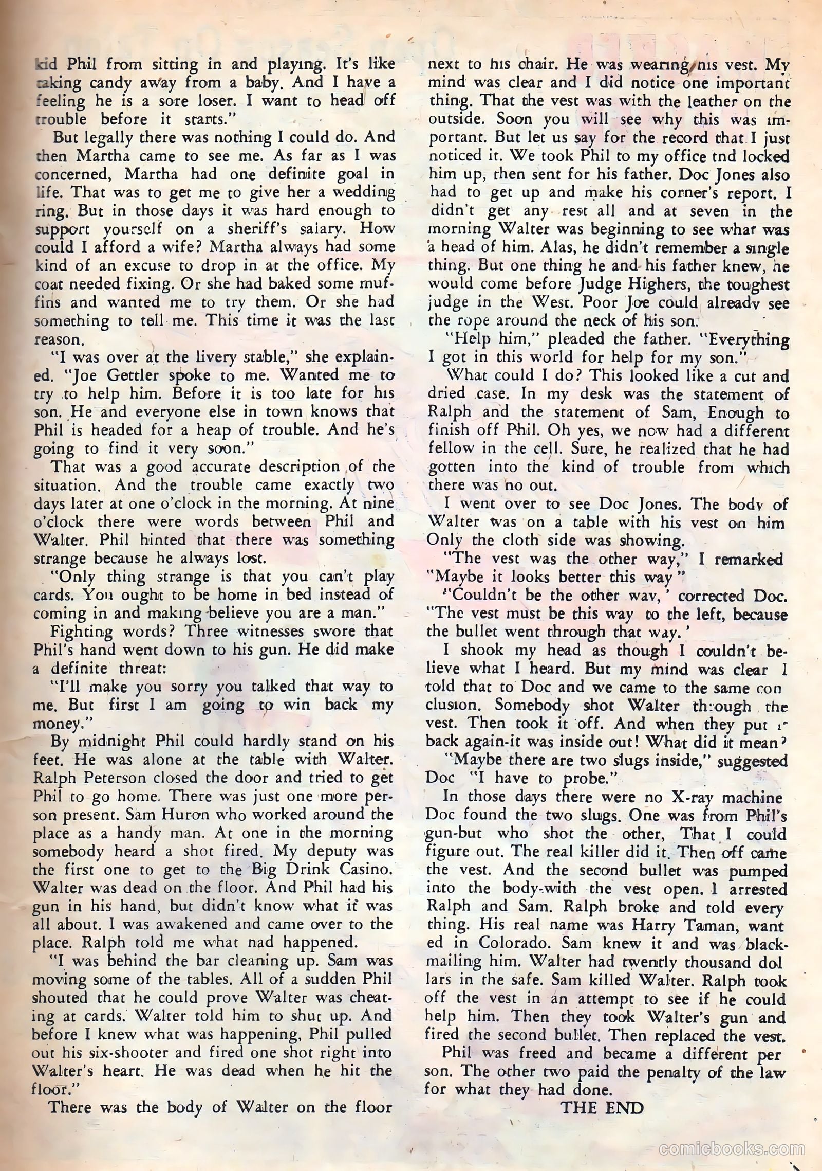 Outlaws of the West #35 — page 27 of 36