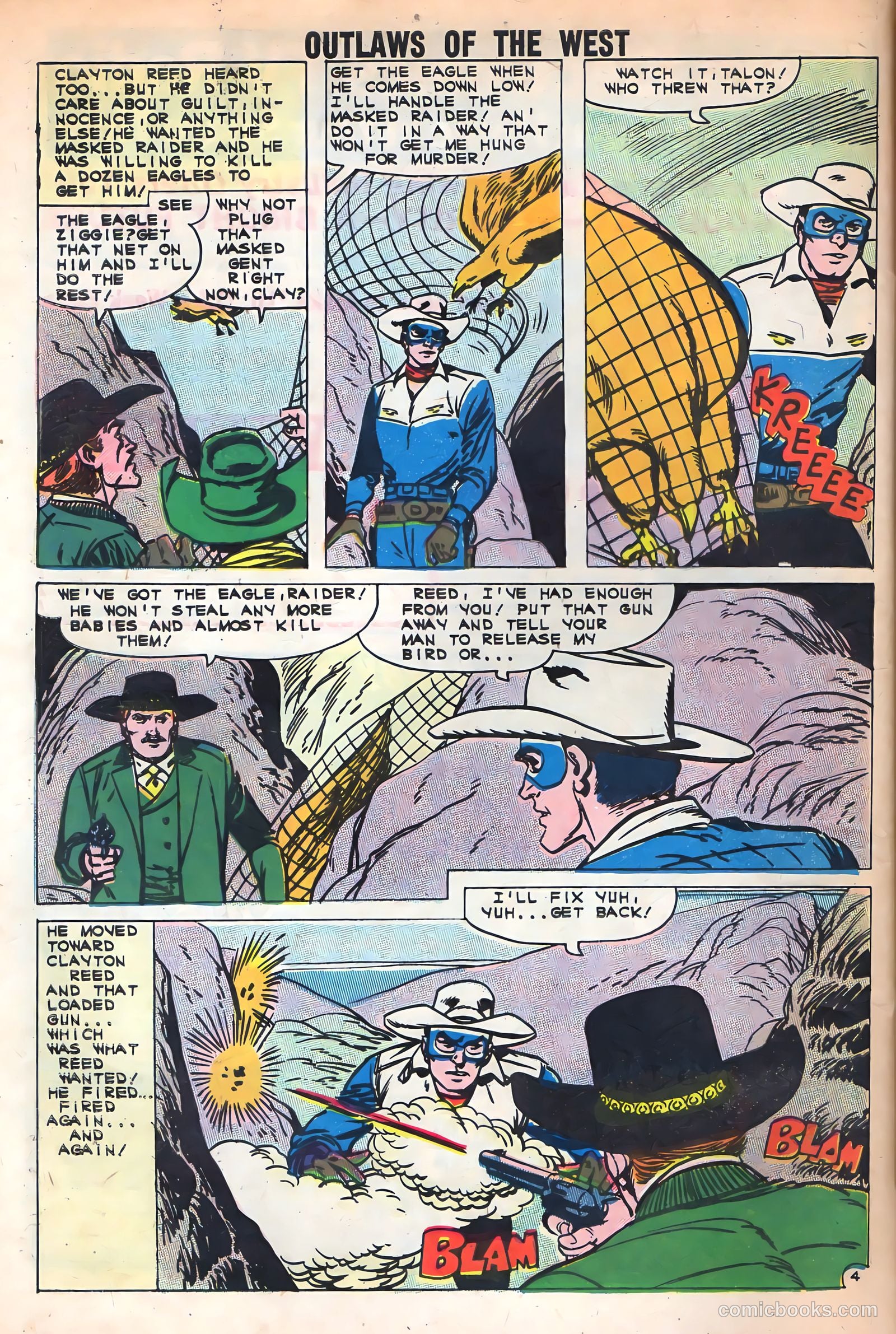 Outlaws of the West #35 — page 32 of 36