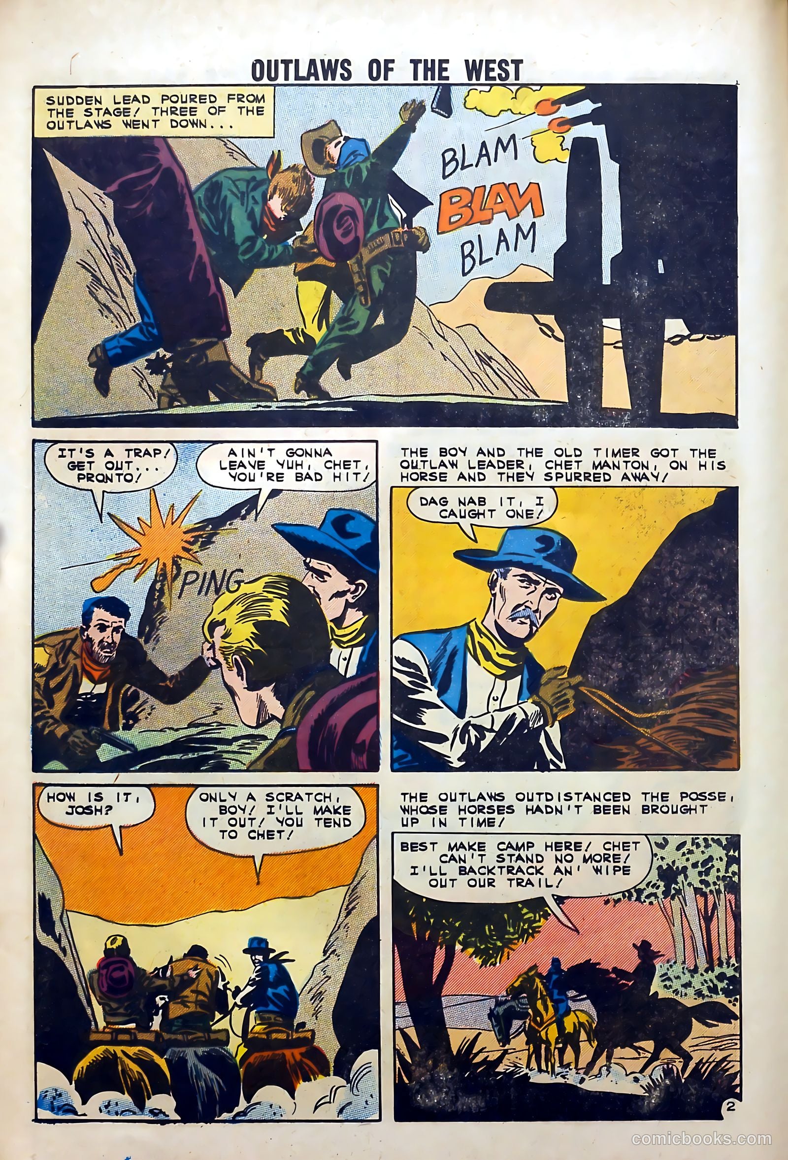 Outlaws of the West #36 — page 16 of 36