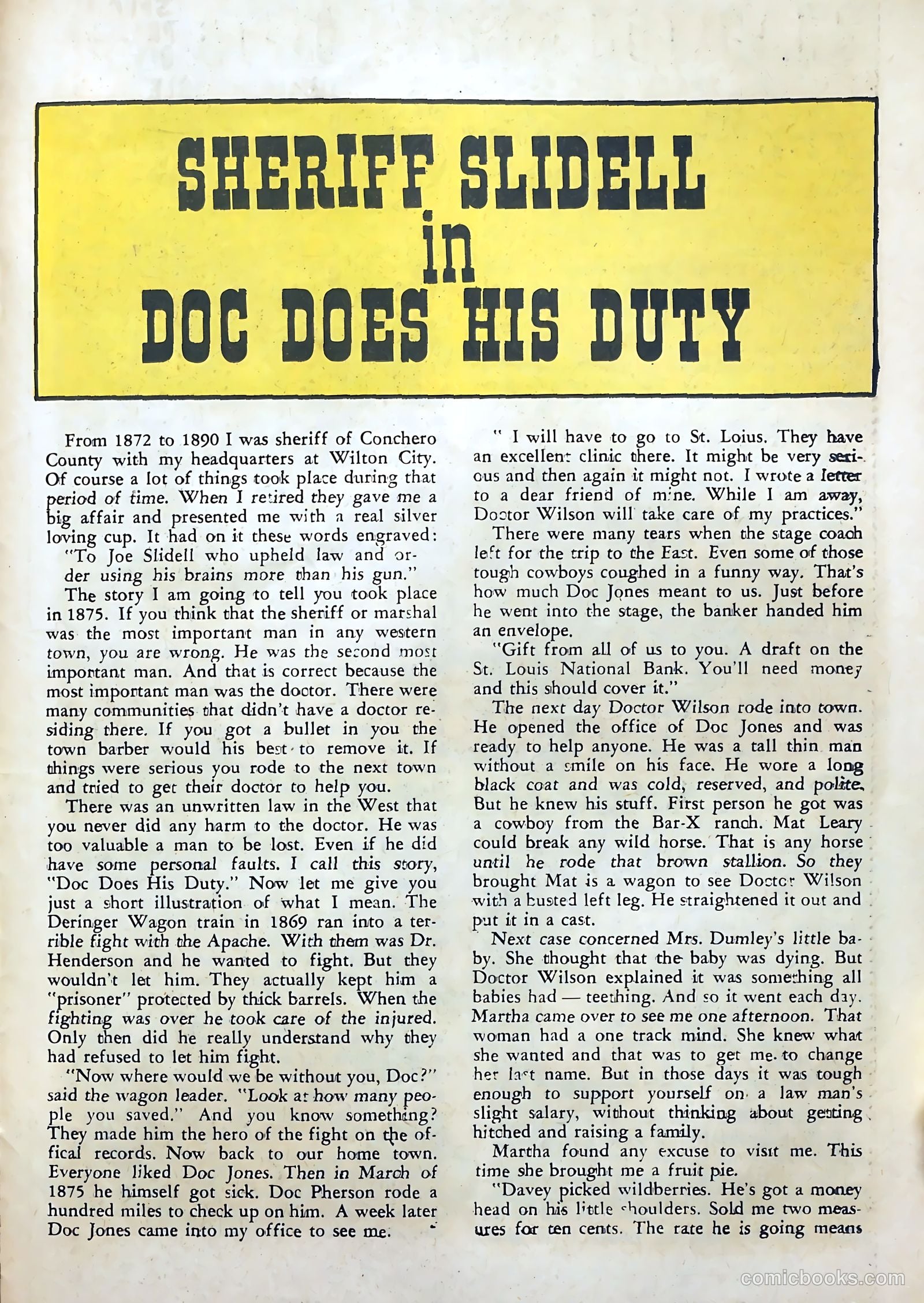 Outlaws of the West #36 — page 25 of 36