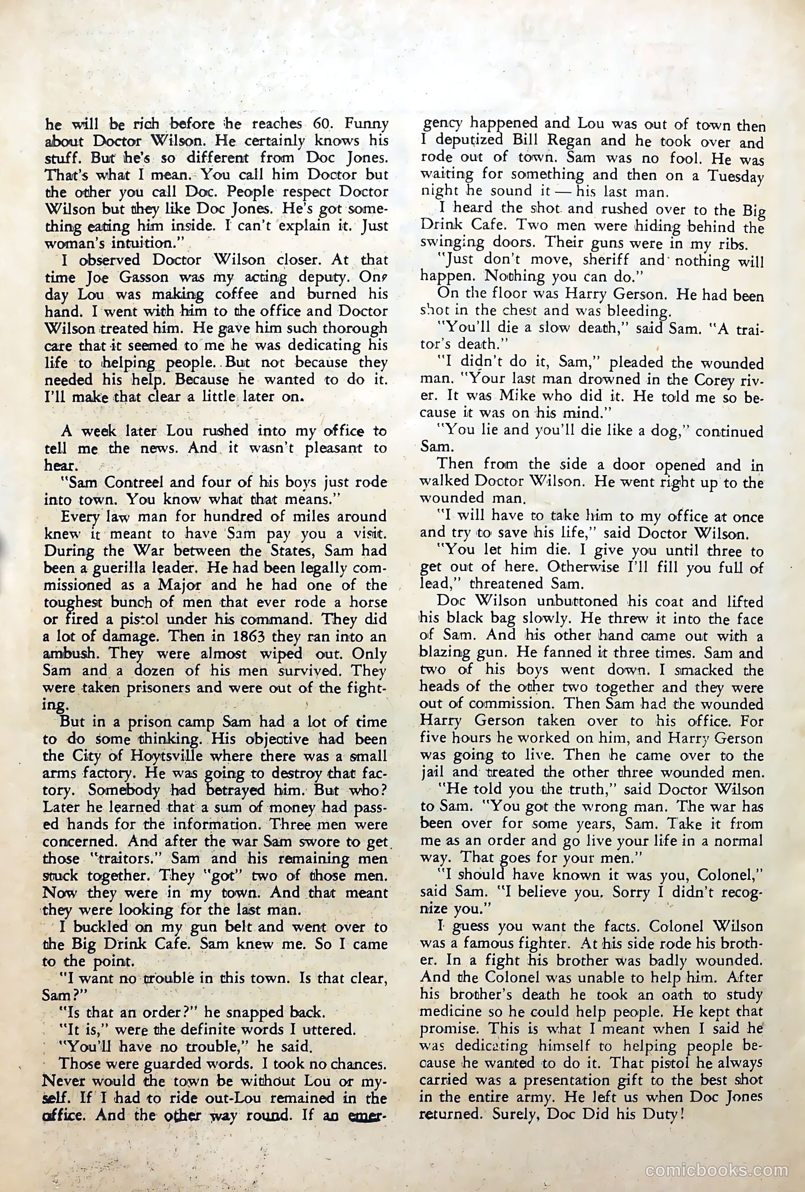 Outlaws of the West #36 — page 26 of 36