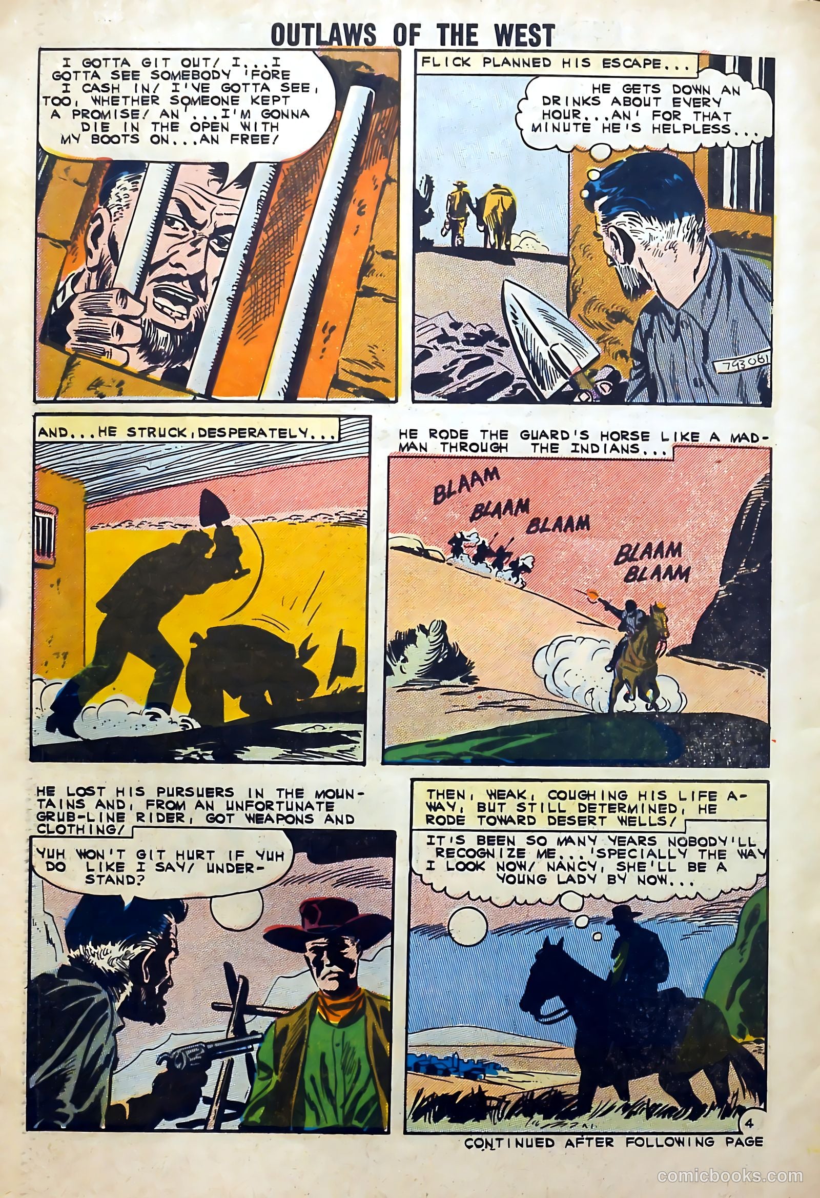 Outlaws of the West #36 — page 30 of 36