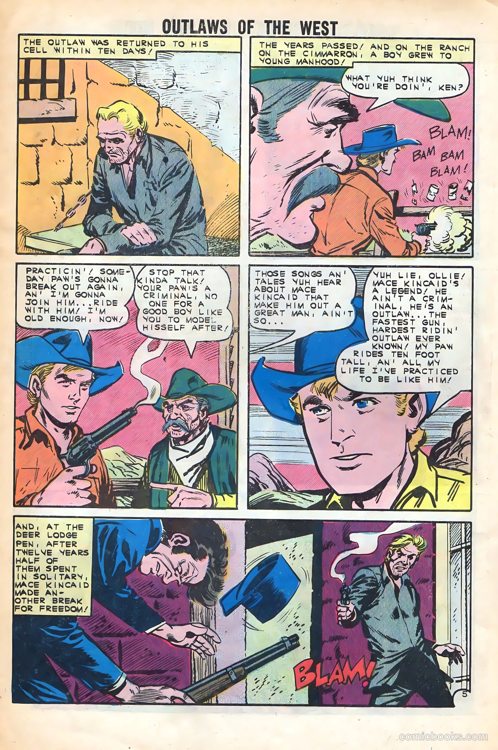 Outlaws of the West #37 — page 8 of 36
