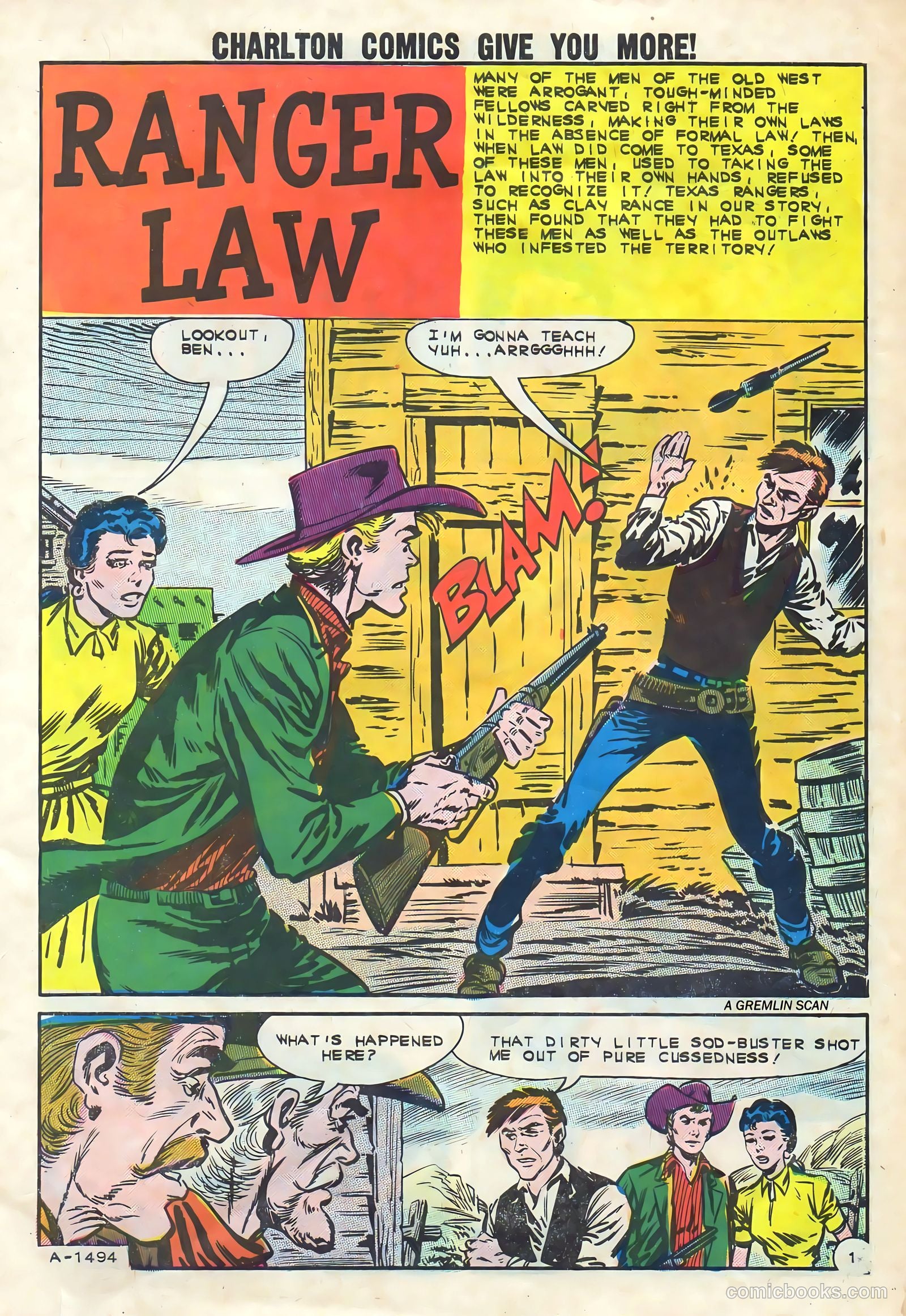 Outlaws of the West #38 — page 3 of 36