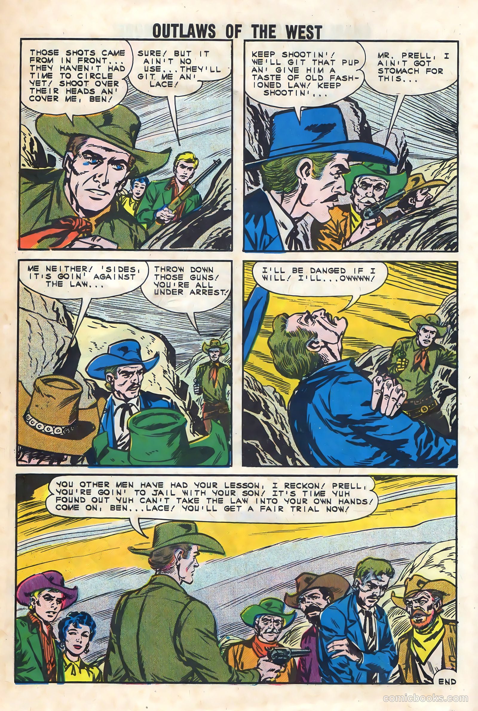 Outlaws of the West #38 — page 10 of 36