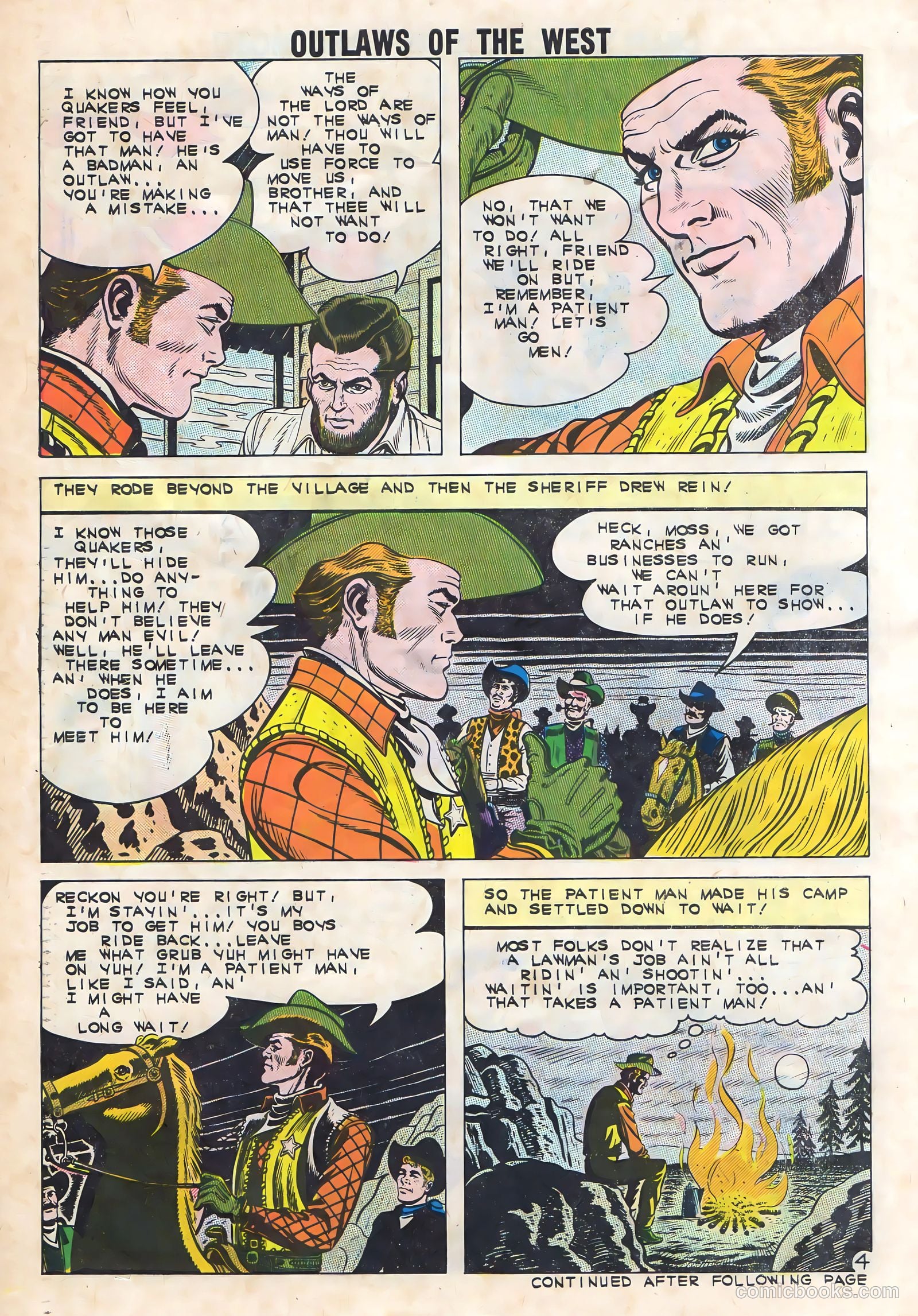 Outlaws of the West #38 — page 30 of 36