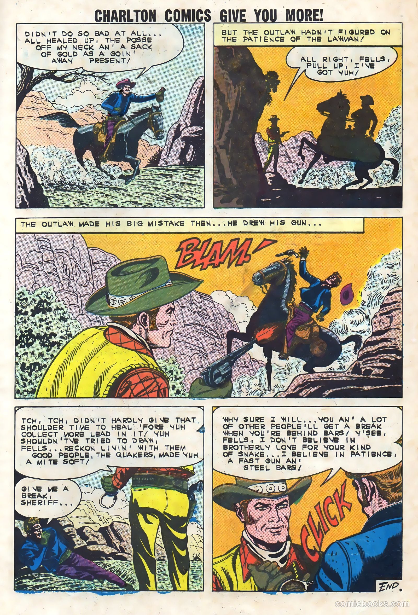 Outlaws of the West #38 — page 33 of 36