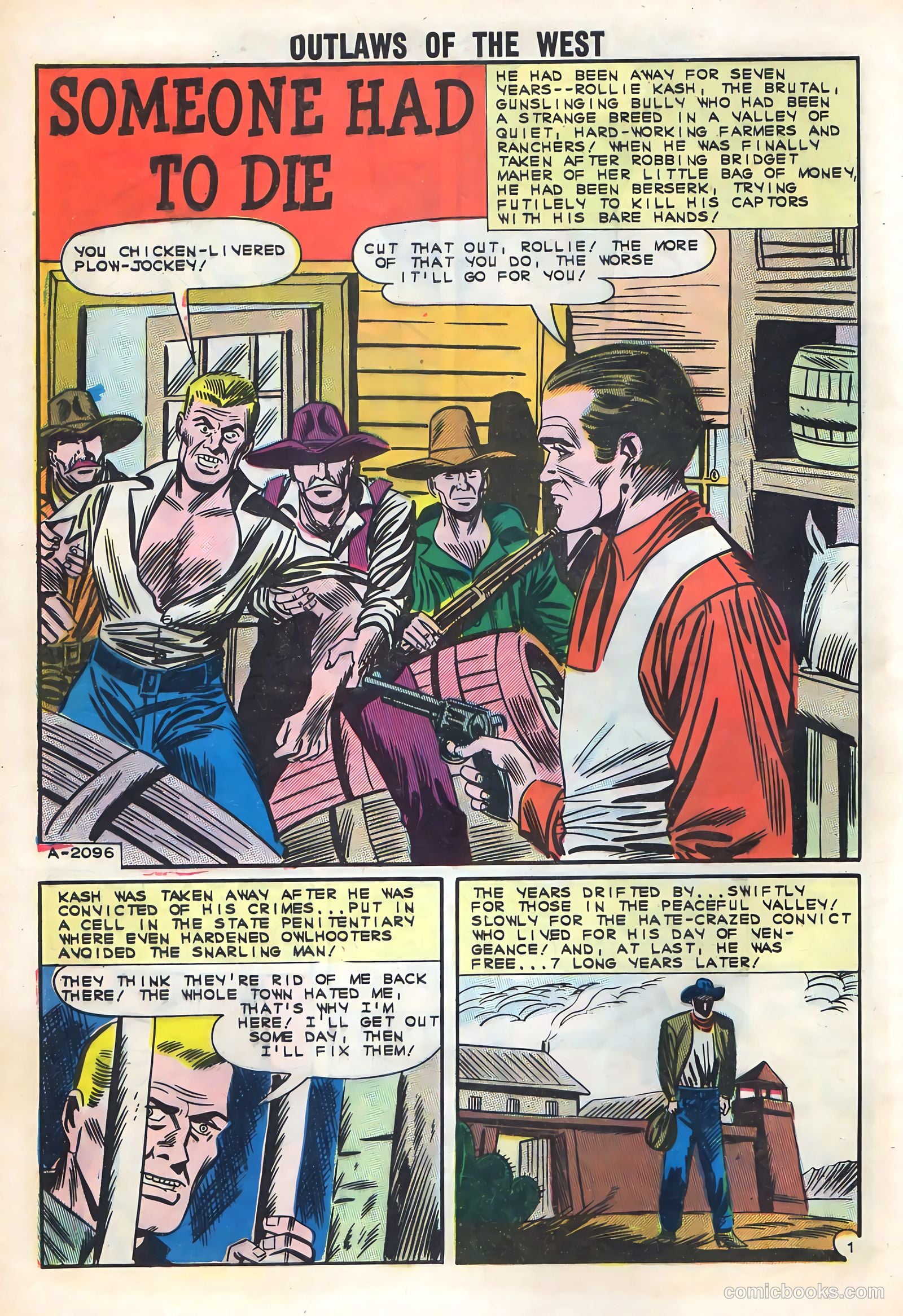 Outlaws of the West #40 — page 8 of 36